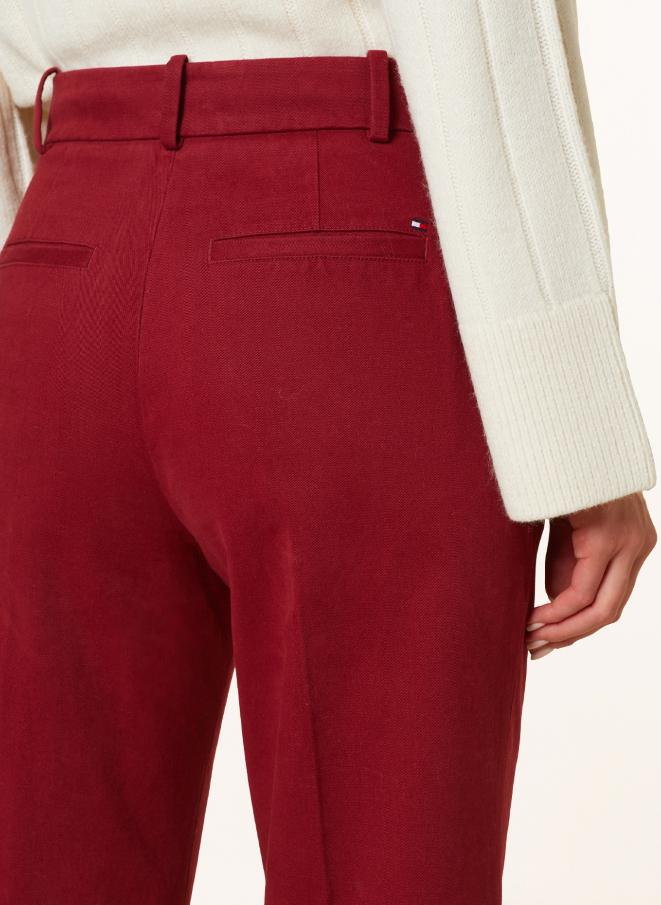 TOMMY HILFIGER Chinos, Color: DARK RED (Image 5)