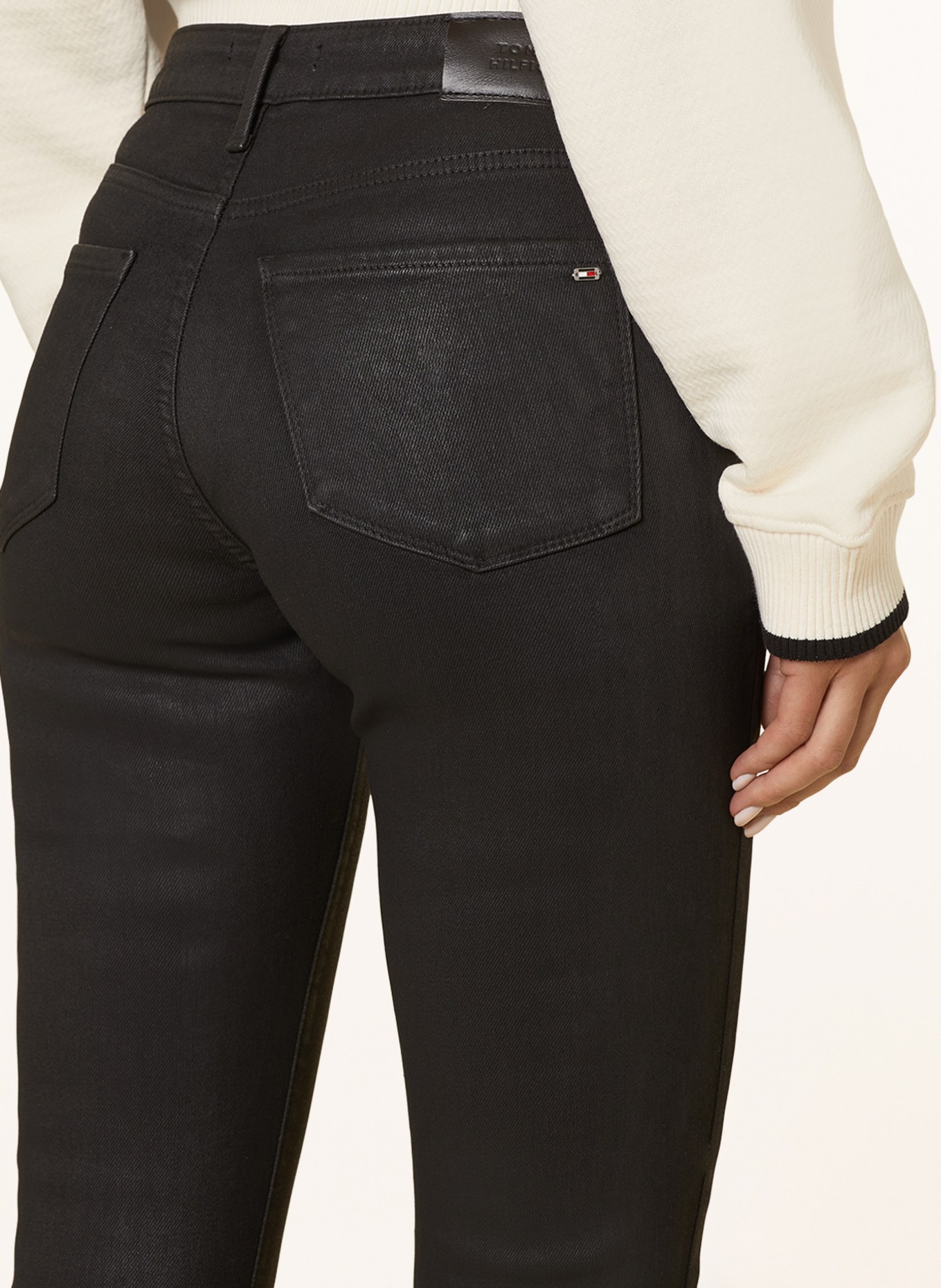 TOMMY HILFIGER Skinny Jeans COMO, Farbe: 1B0 Black Coated (Bild 5)