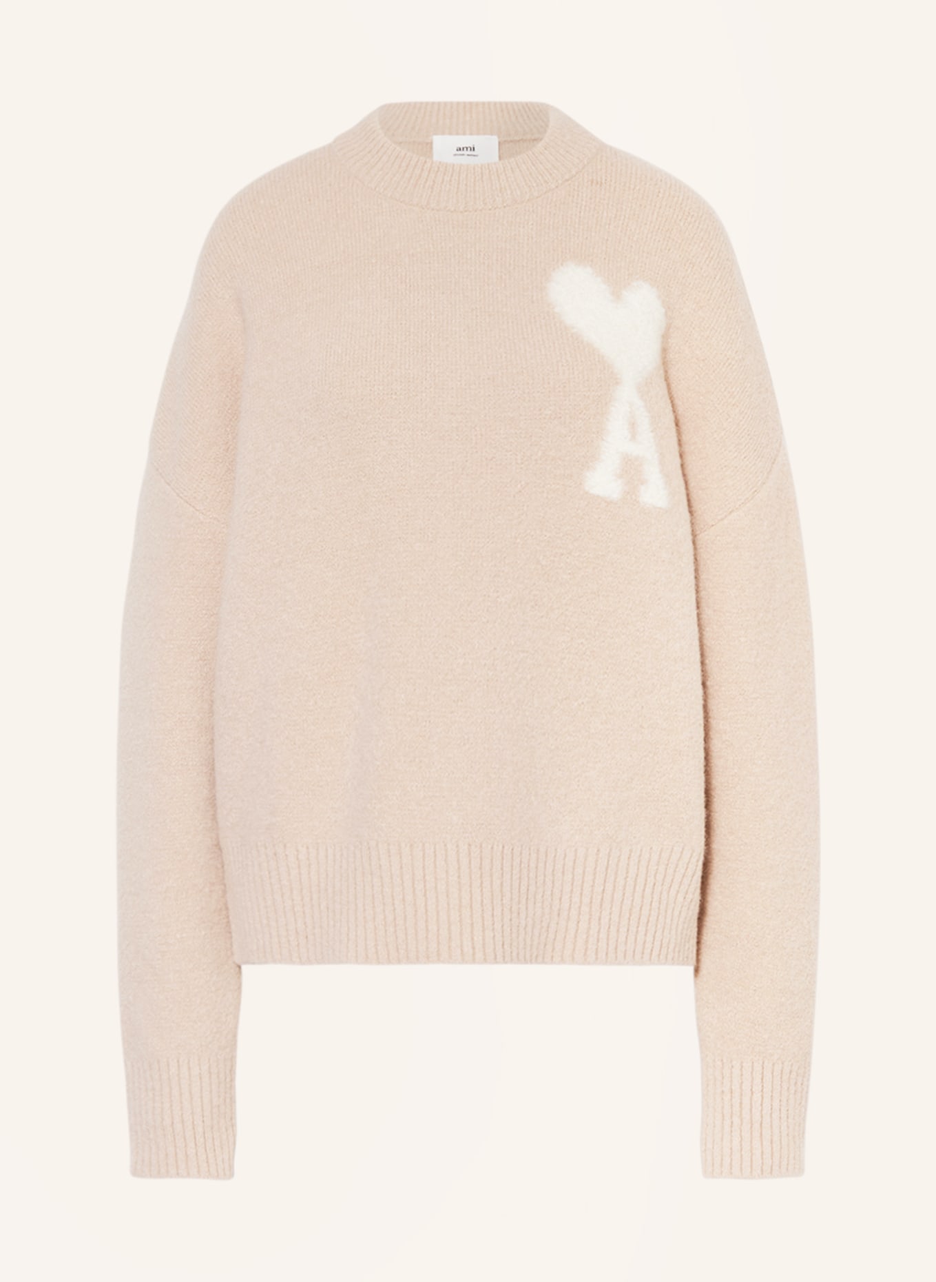Ami intarsia sweater on sale