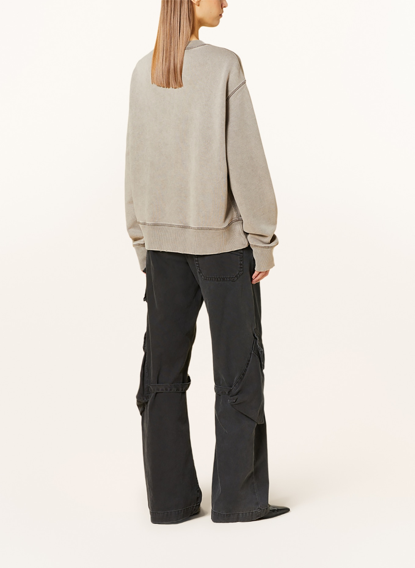 AMI PARIS Sweatshirt, Color: BEIGE (Image 3)