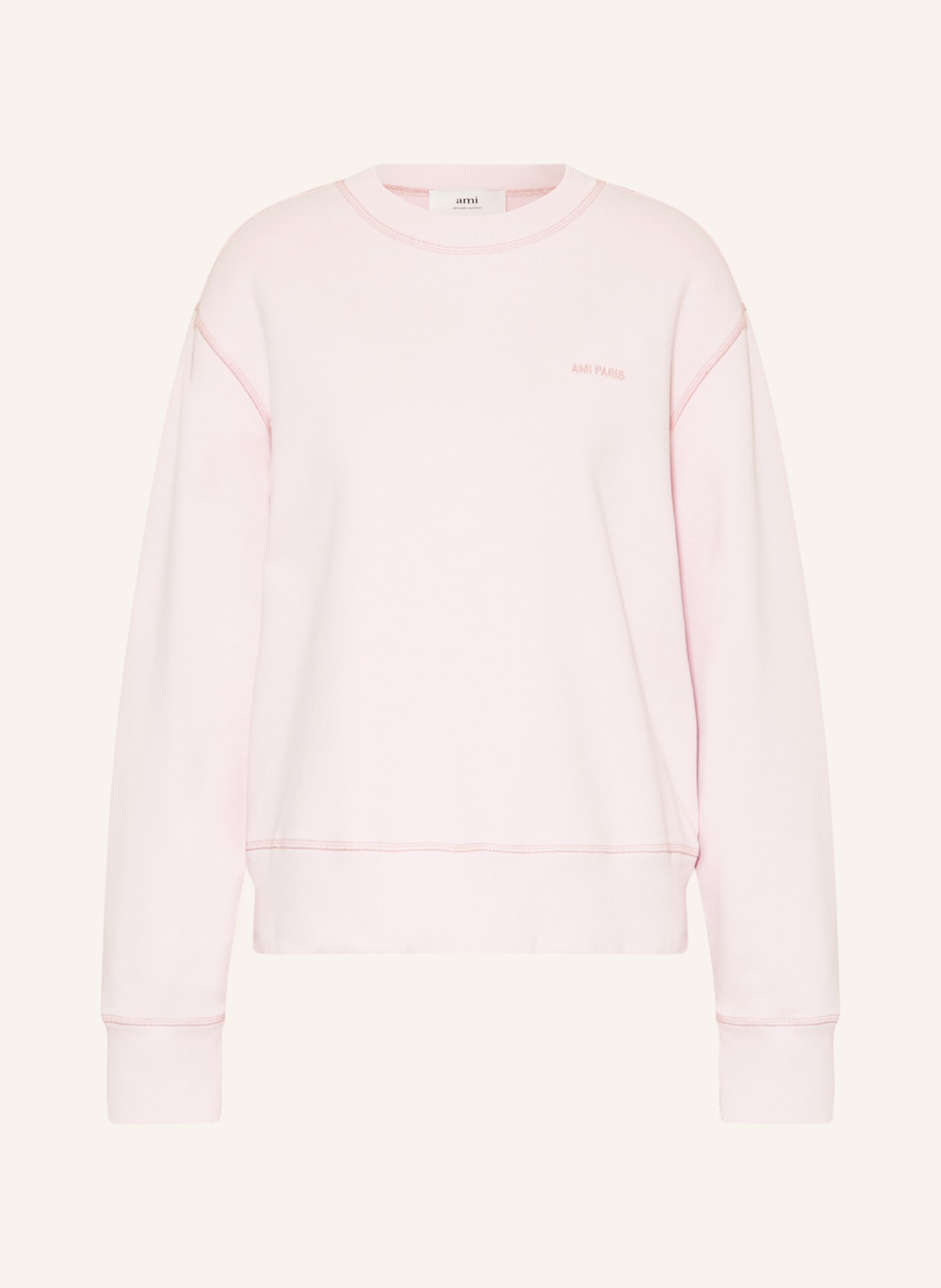 AMI PARIS Sweatshirt, Farbe: HELLROSA (Bild 1)
