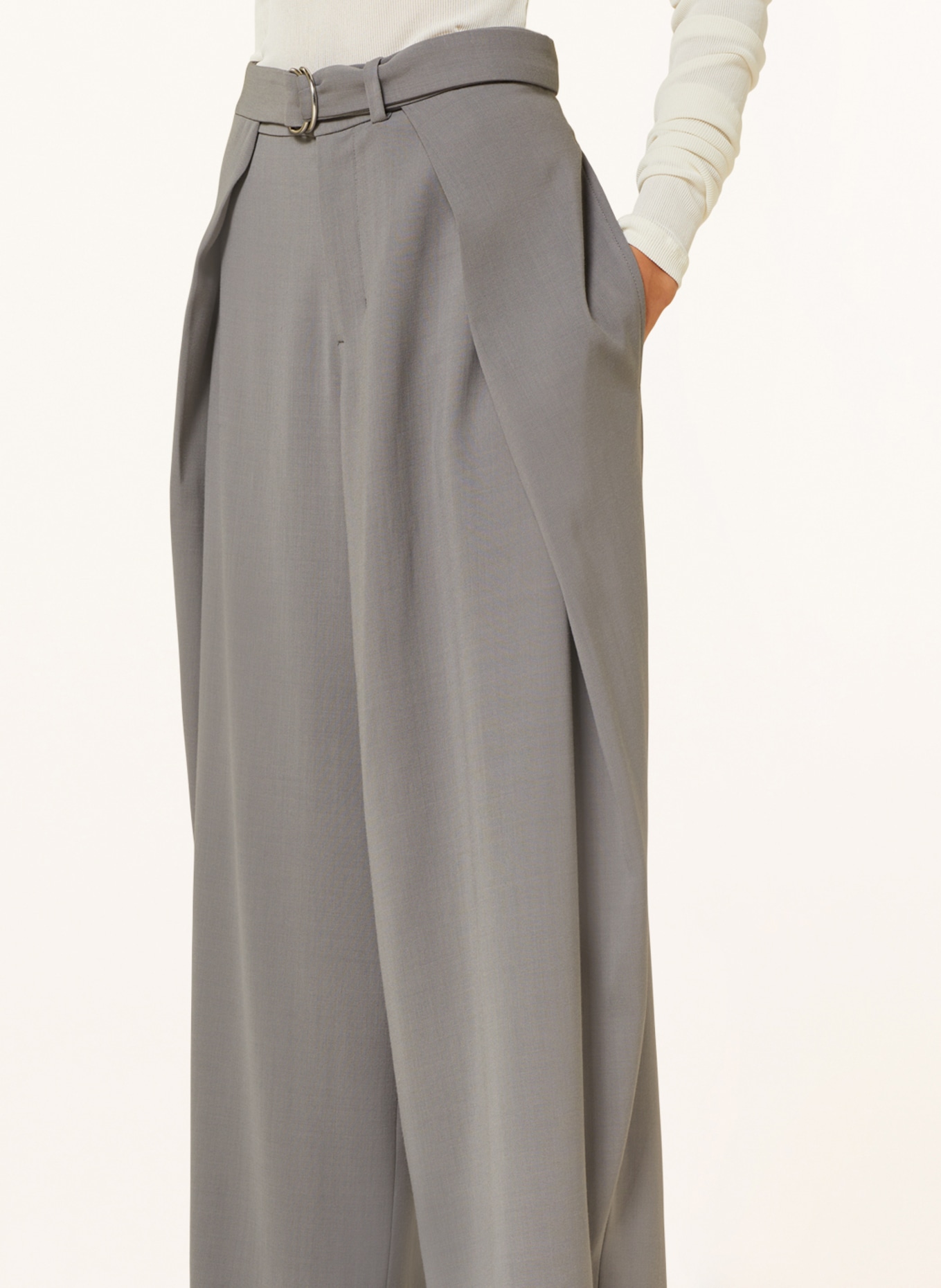 AMI PARIS Spodnie marlena, Kolor: SZARY (Obrazek 5)