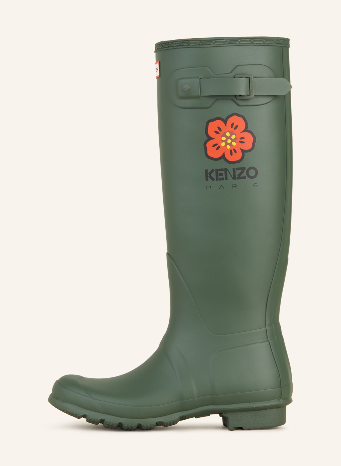 KENZO Rain boots WELLINGTON, Color: OLIVE (Image 4)