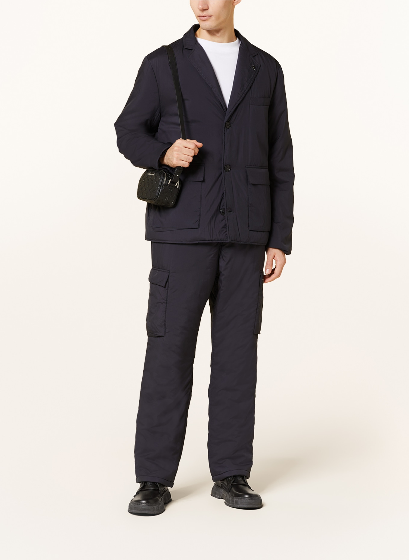 DAILY PAPER Tailored jacket RONDRE, Color: DEEP NAVY (Image 2)
