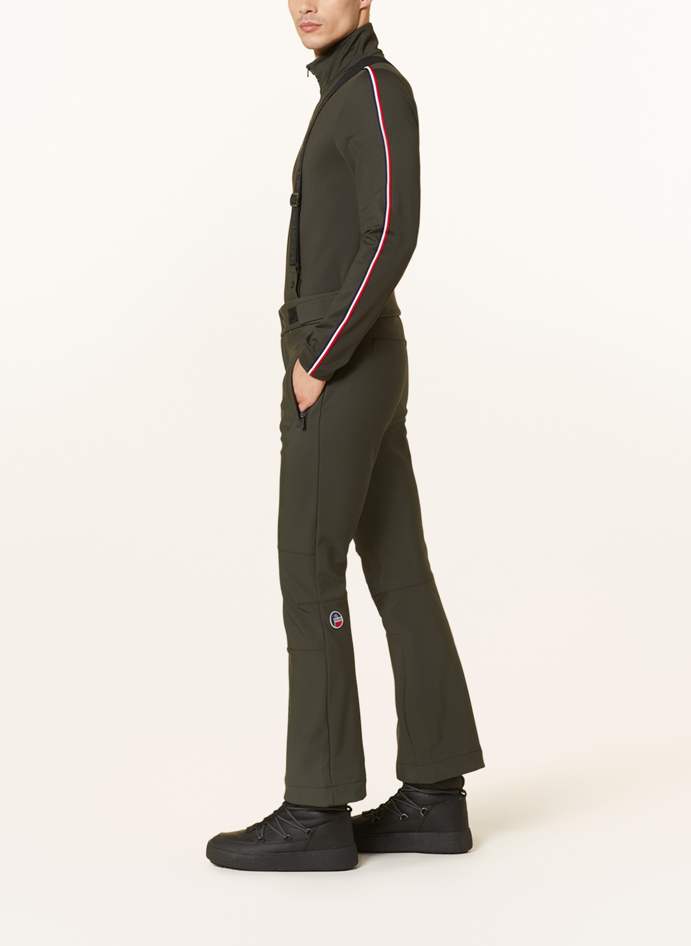 fusalp Softshell-Skihose FRANZ: KHAKI