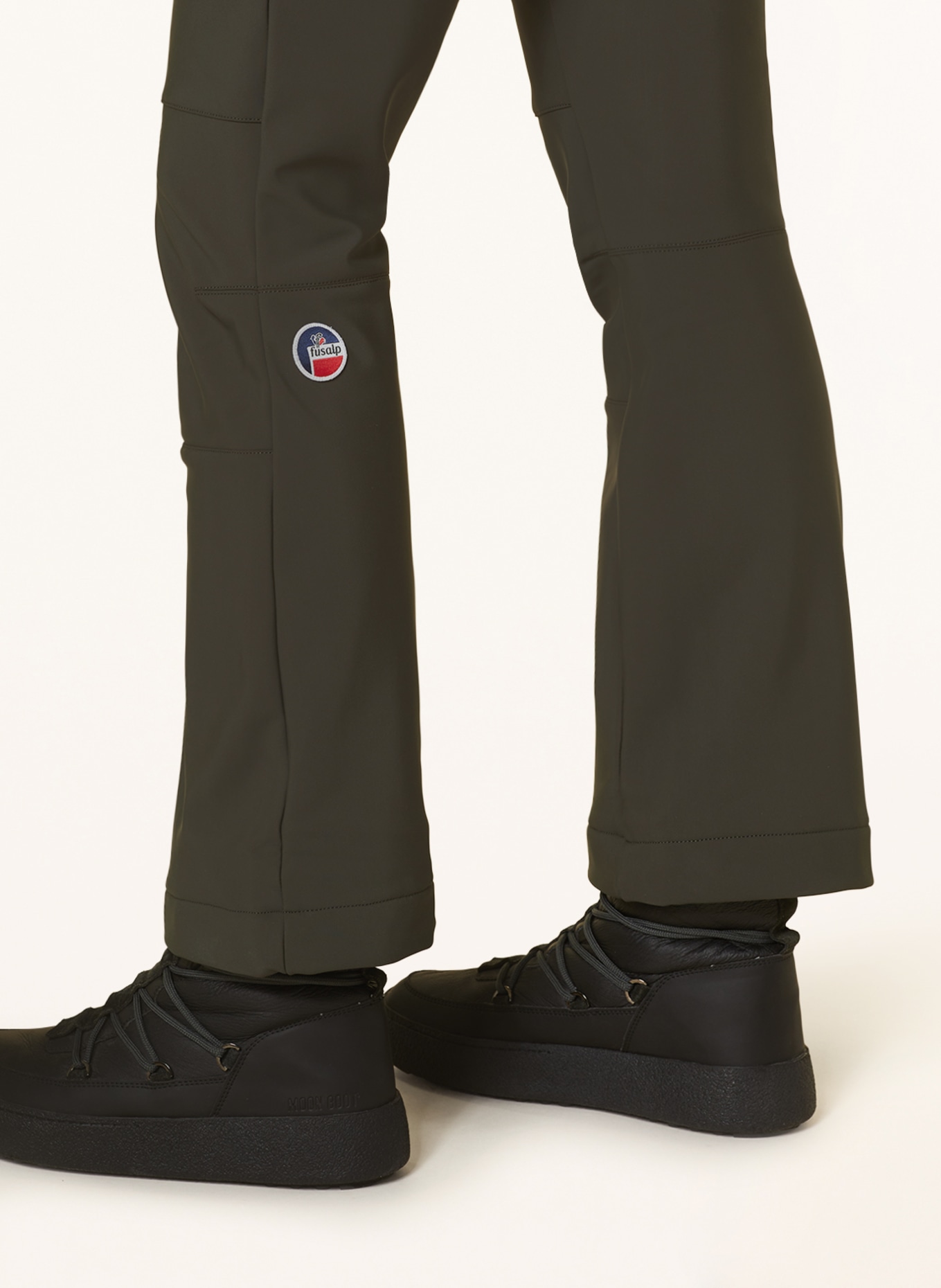 fusalp Softshell-Skihose FRANZ: KHAKI