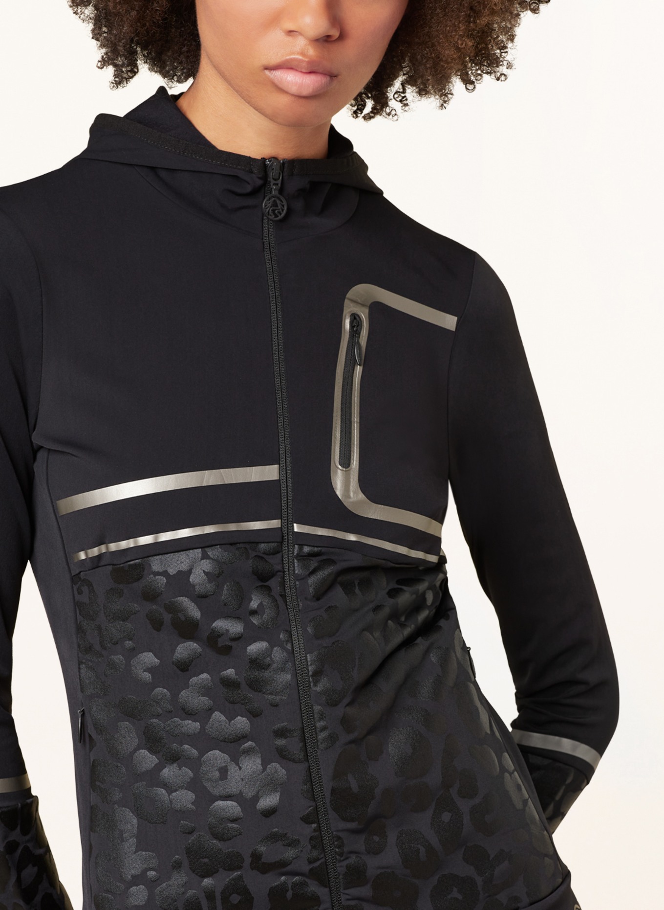 SPORTALM Mid-layer jacket, Color: BLACK (Image 5)