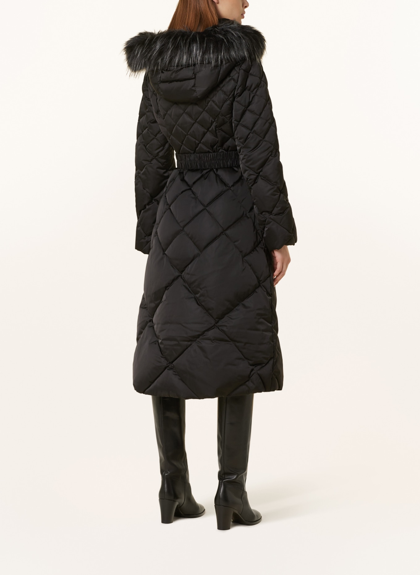 GUESS Down coat OLGA, Color: BLACK (Image 3)