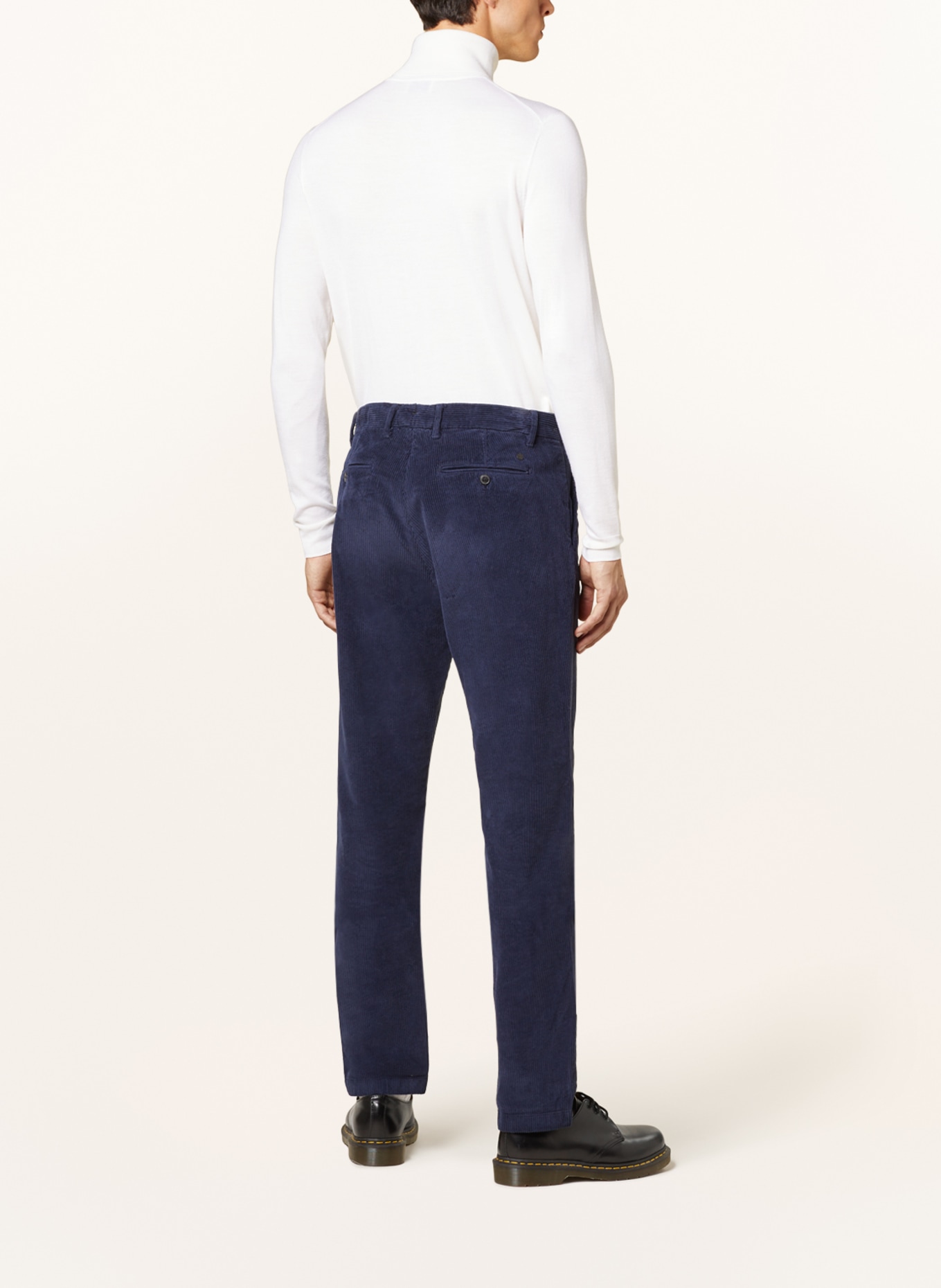 CLOSED Corduroy trousers, Color: DARK BLUE (Image 3)