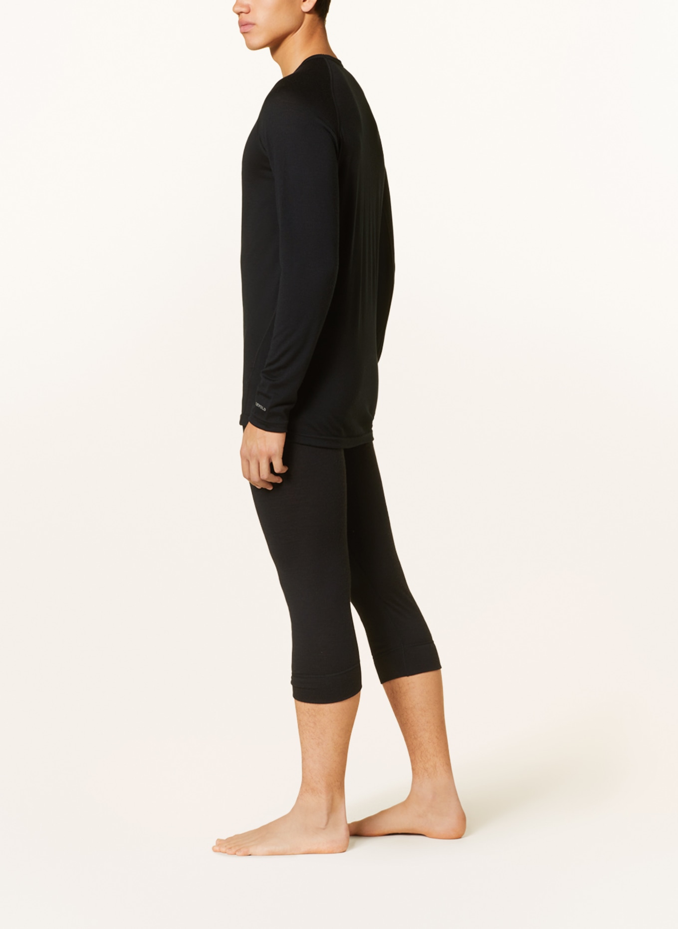 DEVOLD Functional underwear pants JAKTA in merino wool and with cropped leg length, Color: BLACK (Image 4)