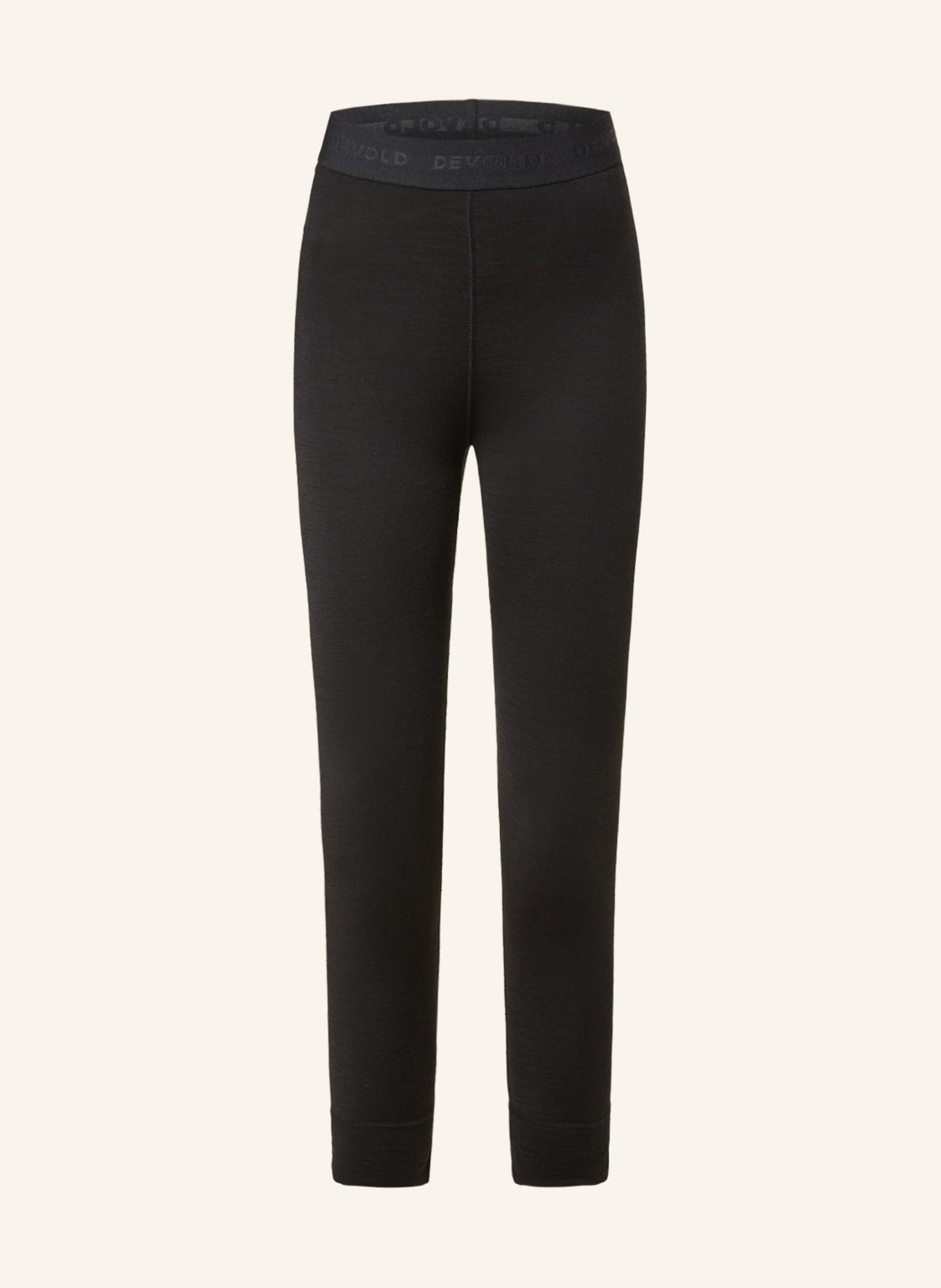DEVOLD Functional underwear trousers JAKTA in merino wool, Color: BLACK (Image 1)
