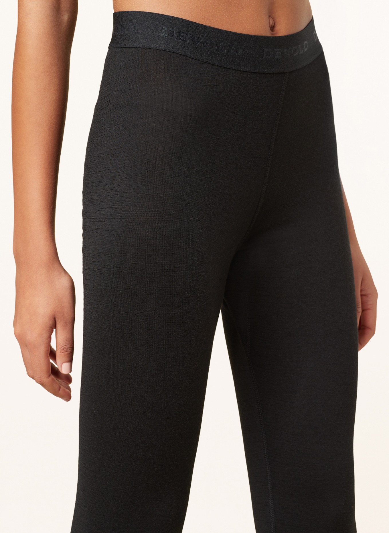 DEVOLD Functional underwear trousers JAKTA in merino wool, Color: BLACK (Image 5)