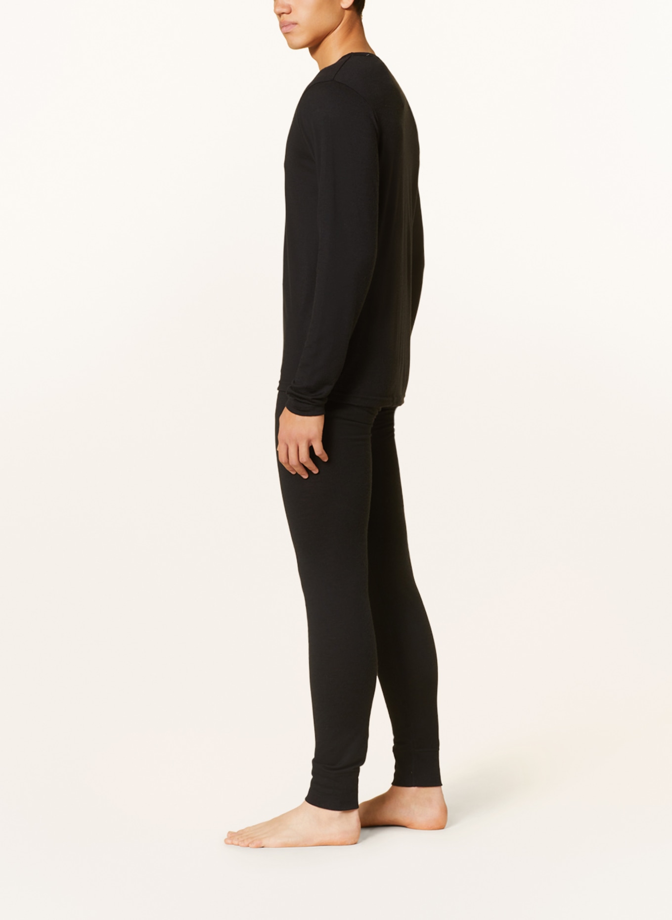 DEVOLD Functional baselayer trousers JAKTA made of merino wool, Color: BLACK (Image 4)