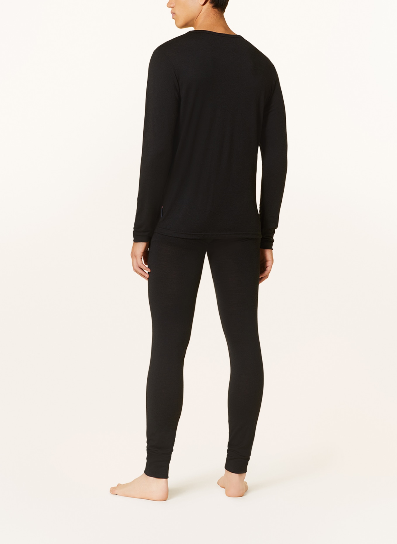 DEVOLD Functional underwear shirt JAKTA made of merino wool, Color: BLACK (Image 3)