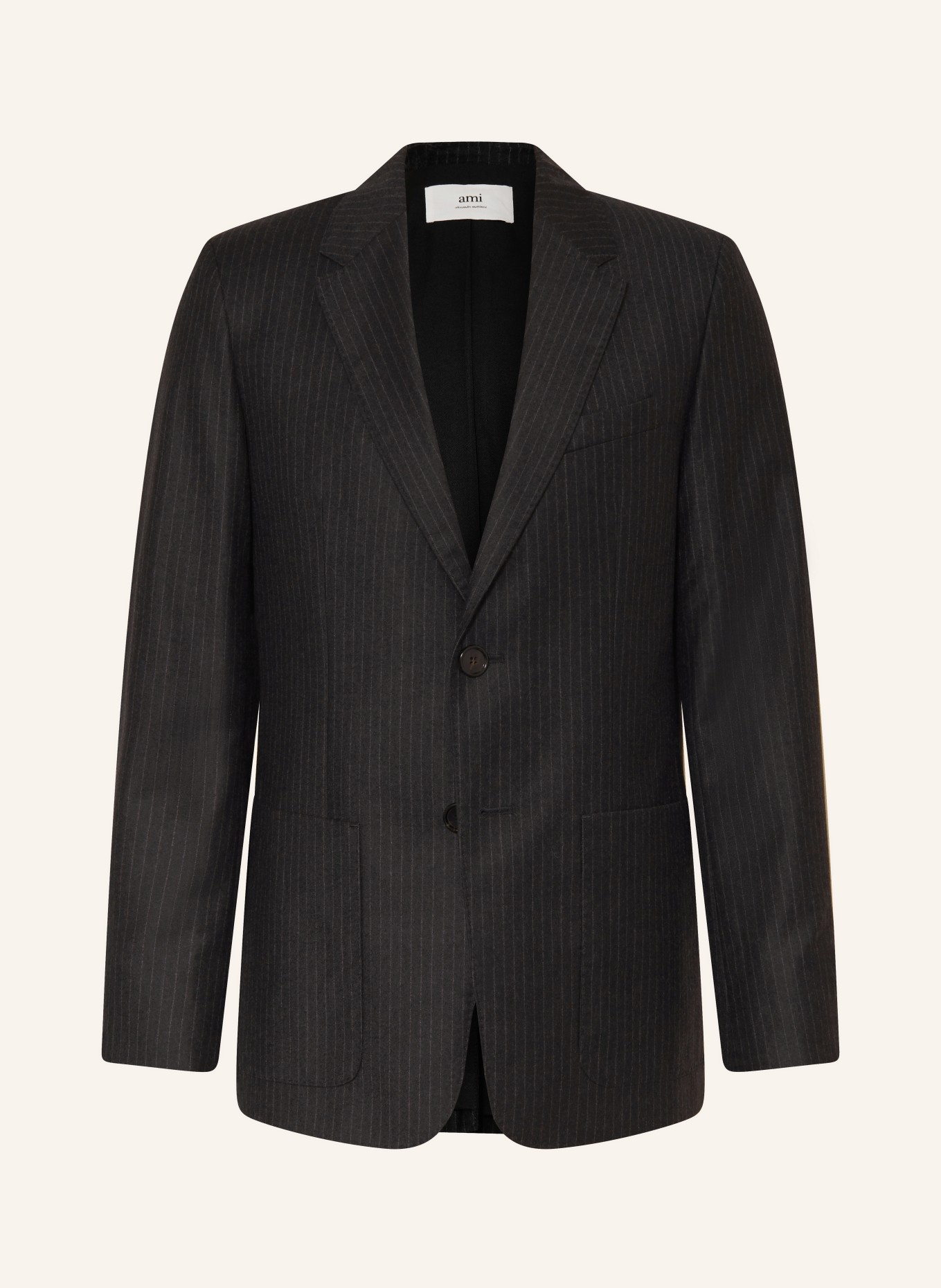 AMI PARIS Suit jacket regular fit, Color: DARK GRAY/ GRAY (Image 1)