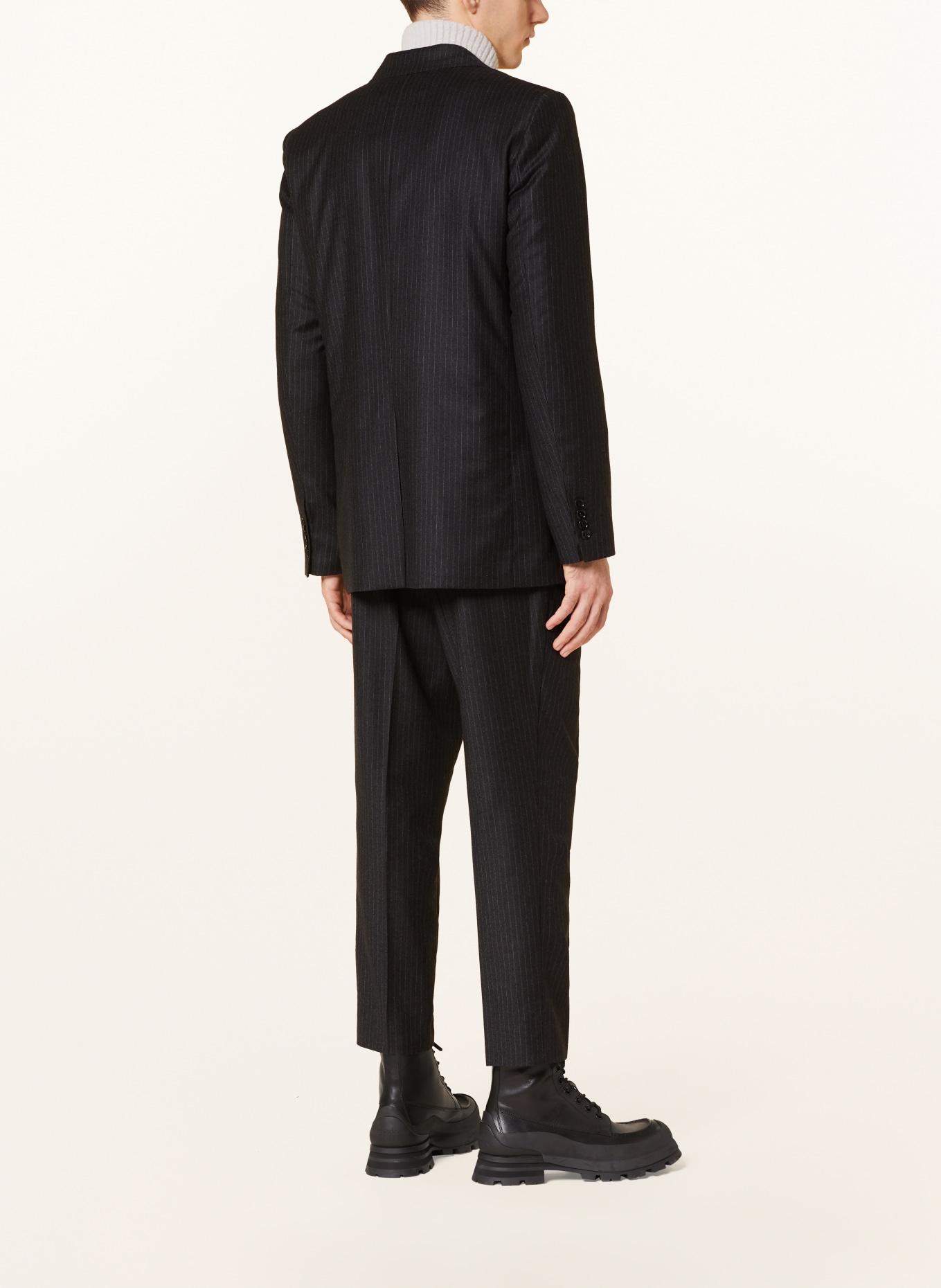AMI PARIS Suit jacket regular fit, Color: DARK GRAY/ GRAY (Image 3)