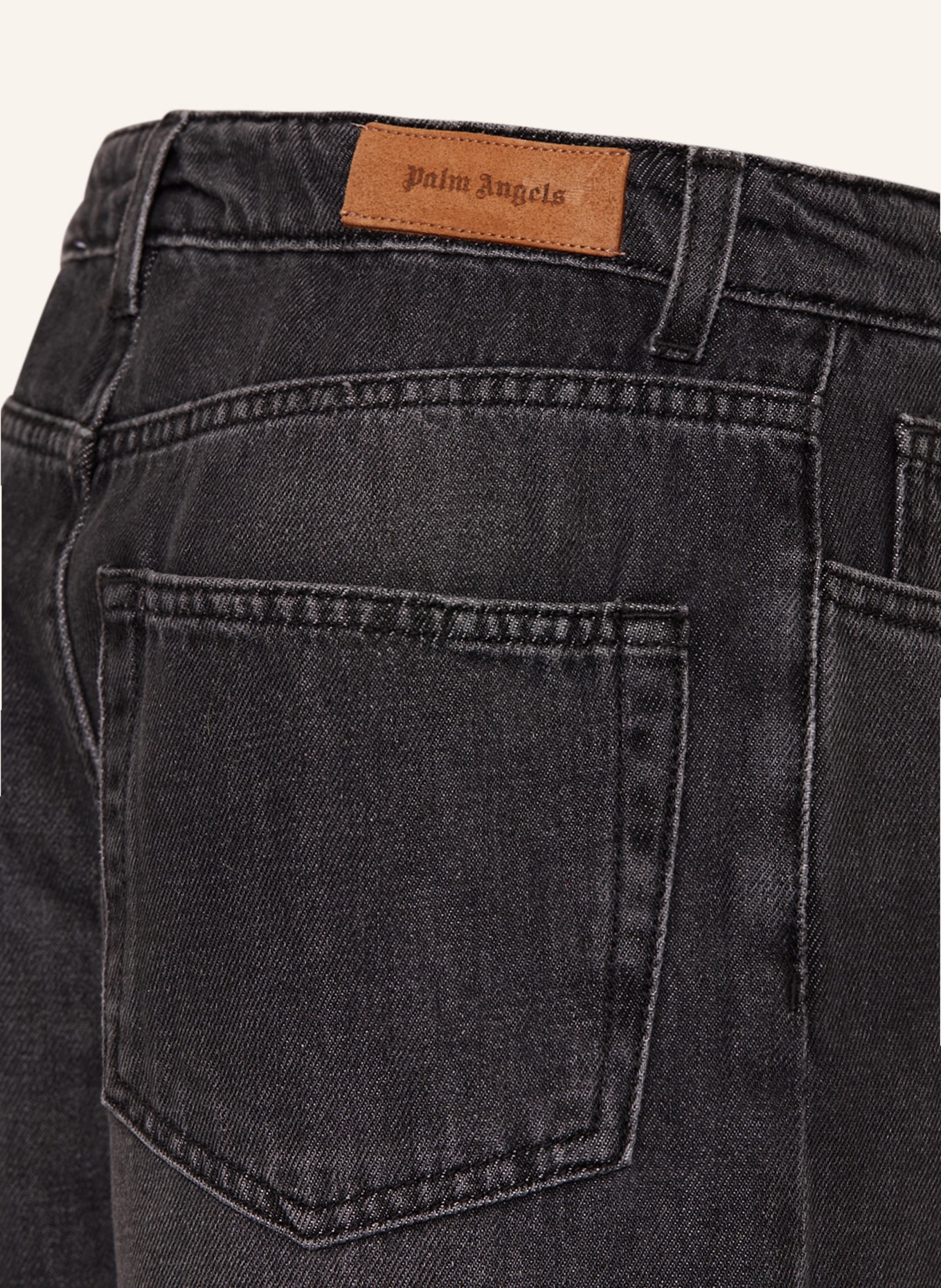 Palm Angels Jeans, Farbe: SCHWARZ/ ROT/ GELB (Bild 3)