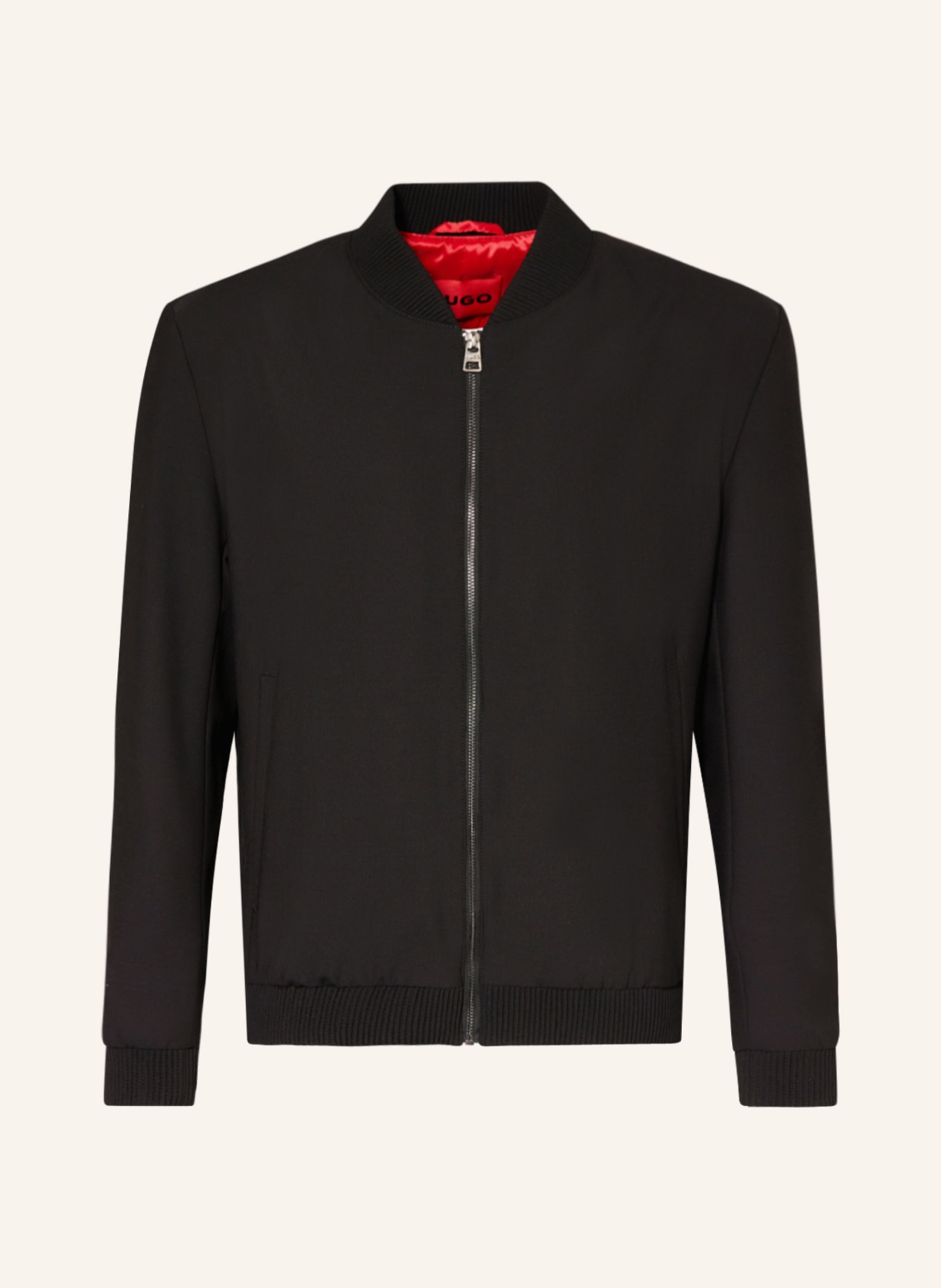 HUGO Bomber jacket UKASHI, Color: BLACK (Image 1)