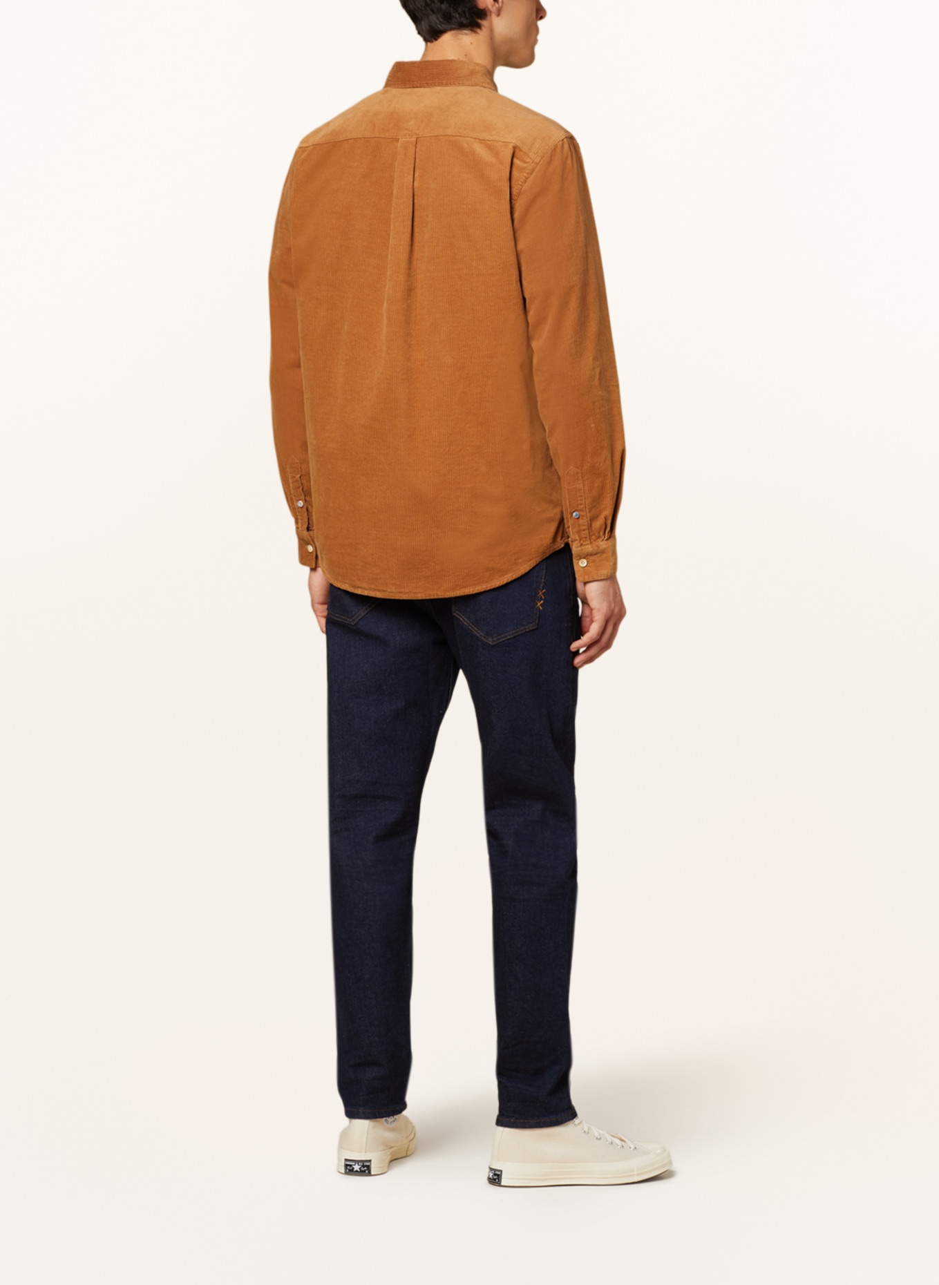 SCOTCH & SODA Koszula sztruksowa CORDUROY regular fit, Kolor: CAMELOWY (Obrazek 3)