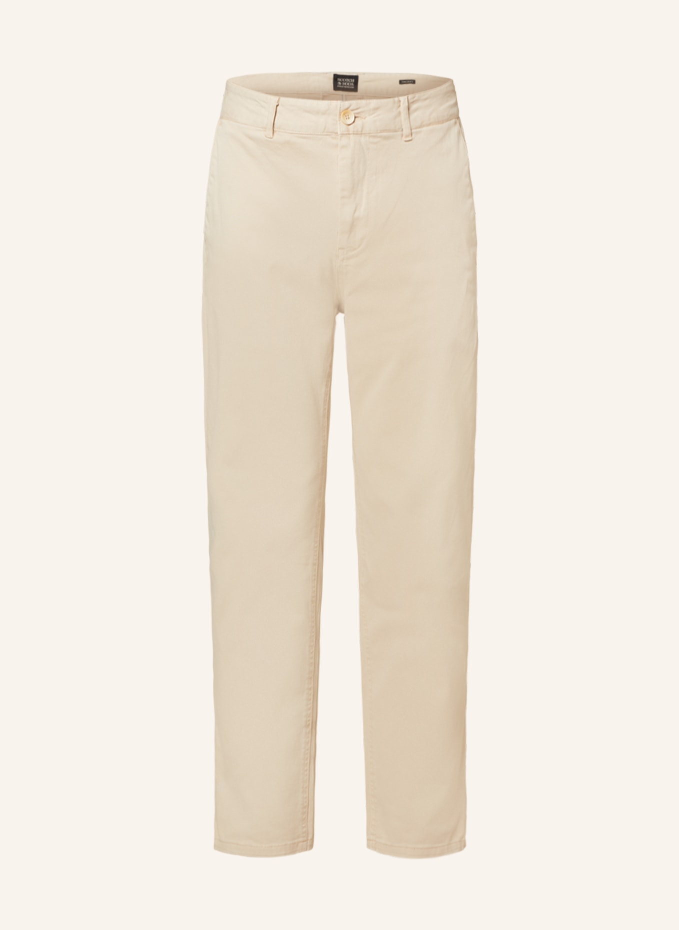 SCOTCH & SODA Chinos regular tapered fit, Color: CREAM (Image 1)