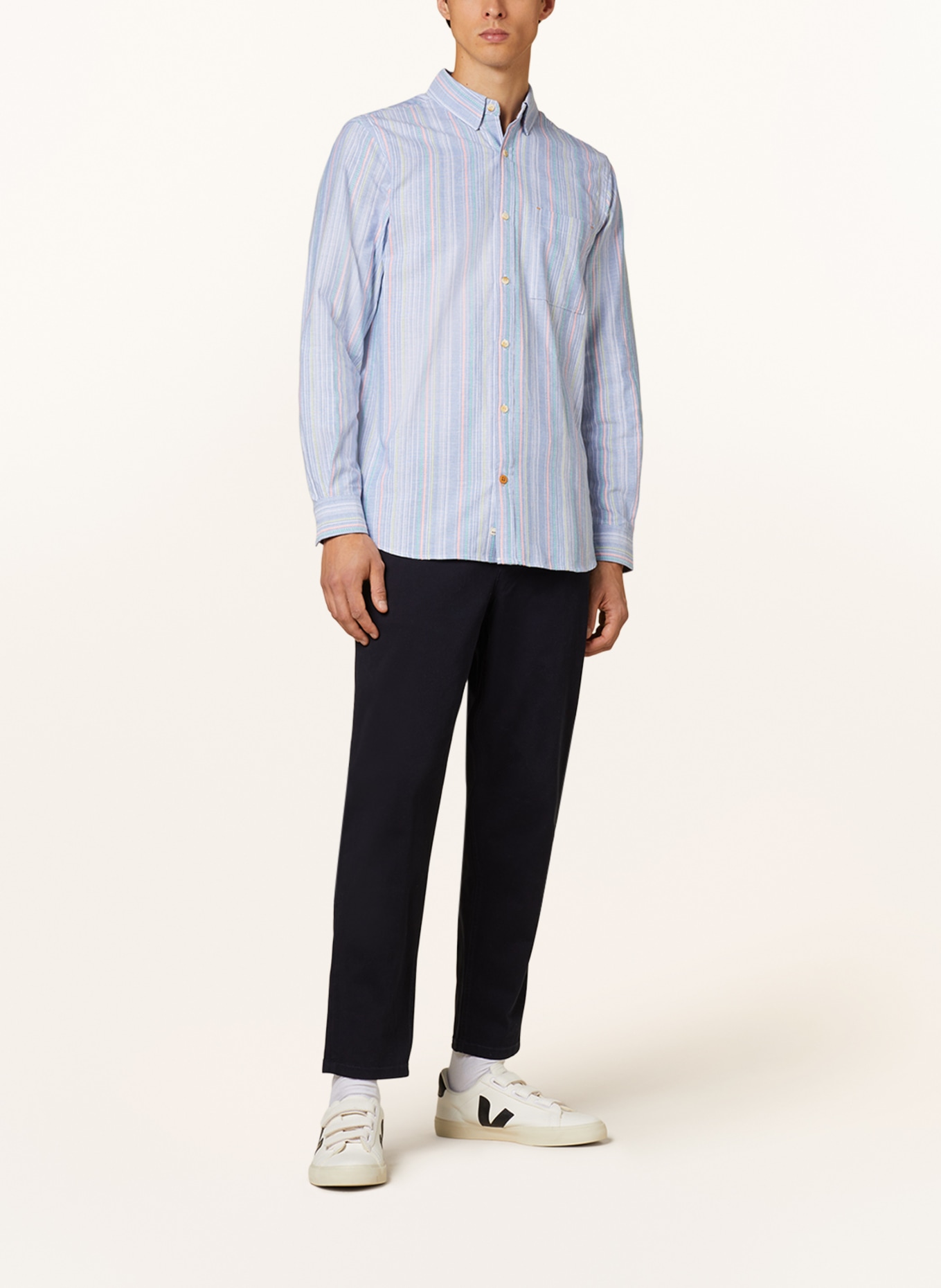 SCOTCH & SODA Chinos regular tapered fit, Color: DARK BLUE (Image 2)
