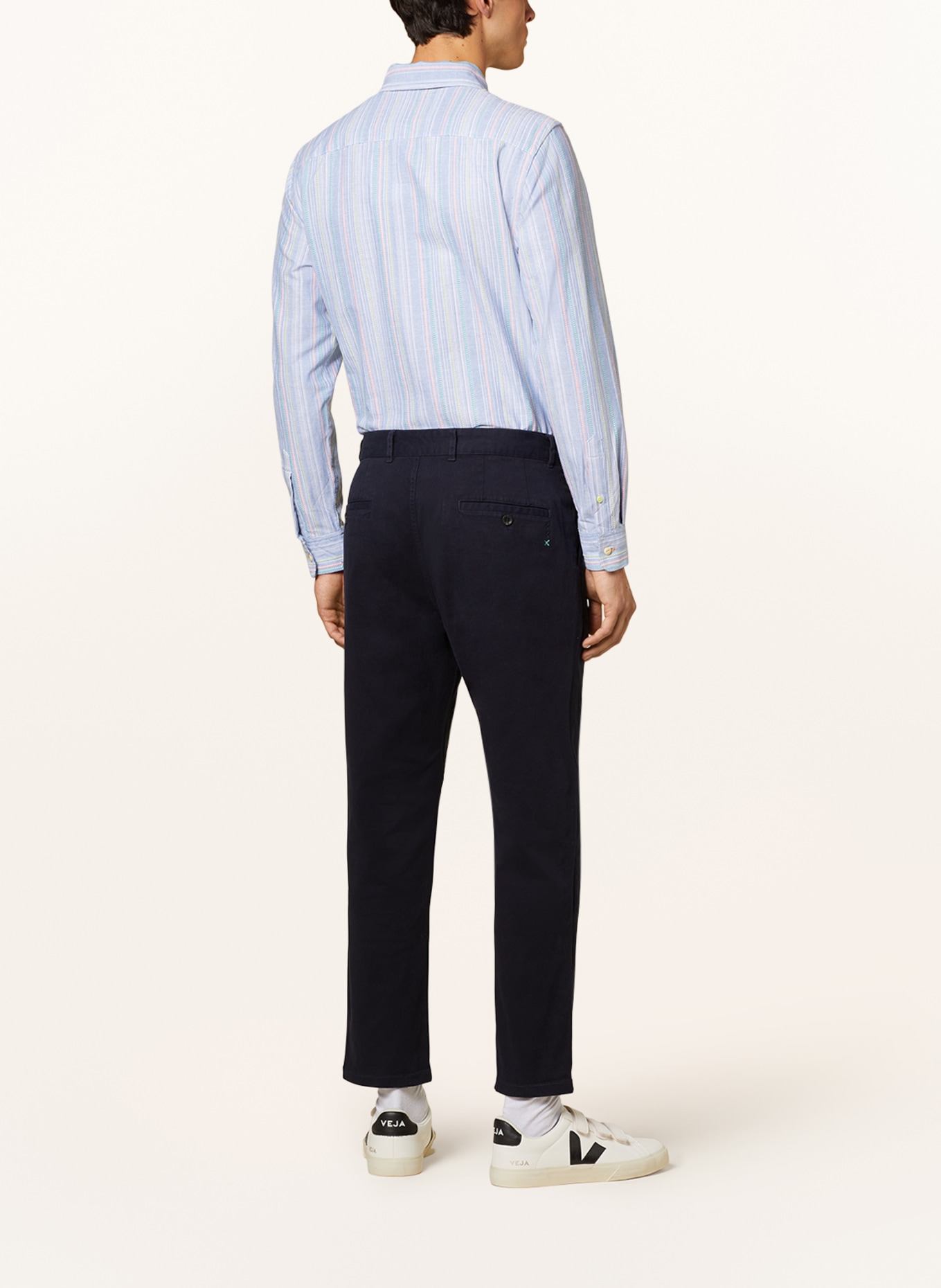 SCOTCH & SODA Chinos regular tapered fit, Color: DARK BLUE (Image 3)