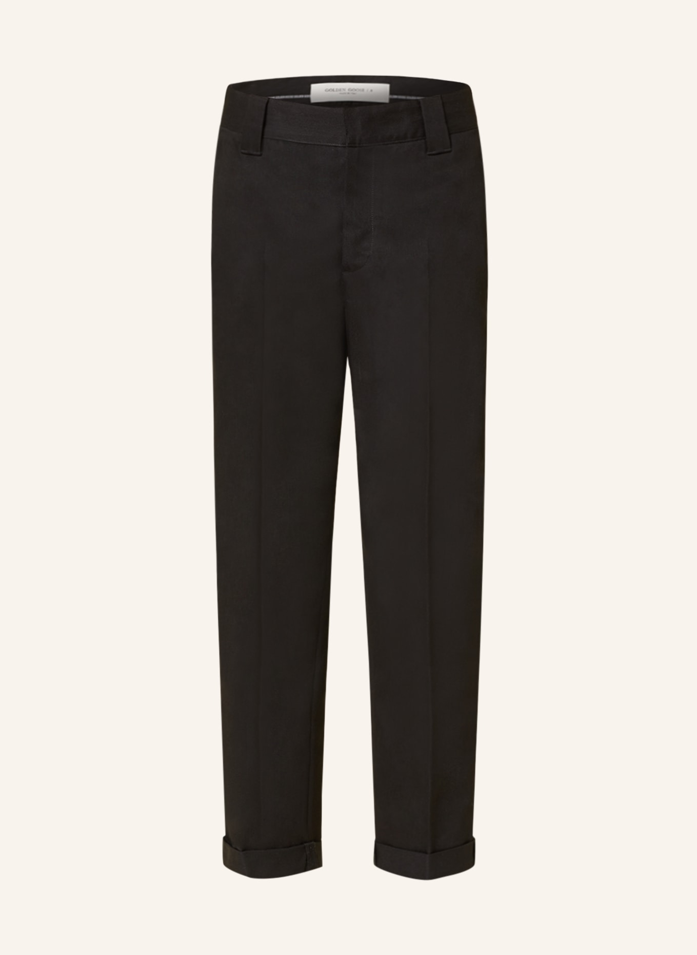 GOLDEN GOOSE Chinos regular fit, Color: BLACK (Image 1)