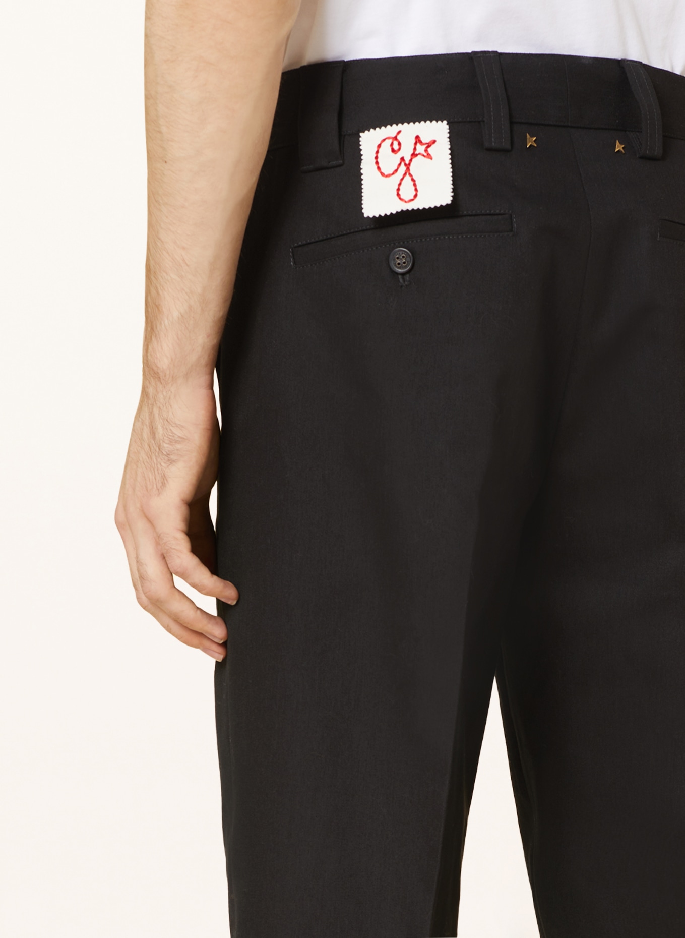 GOLDEN GOOSE Chinos regular fit, Color: BLACK (Image 6)