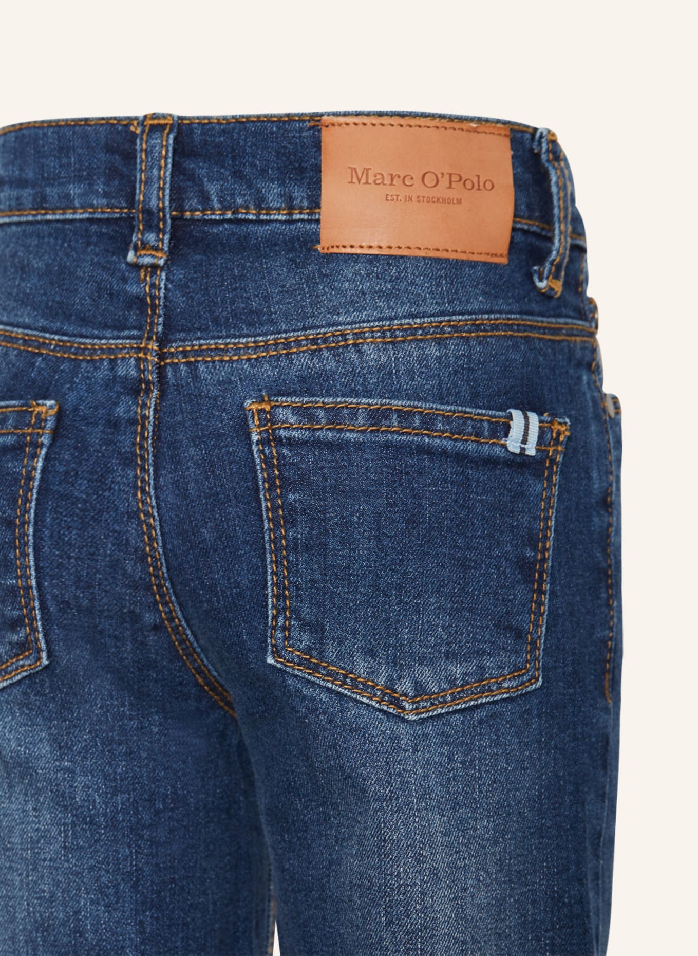 Marc O'Polo Jeans-Culotte, Farbe: 607 MID BLUE DENIM (Bild 3)