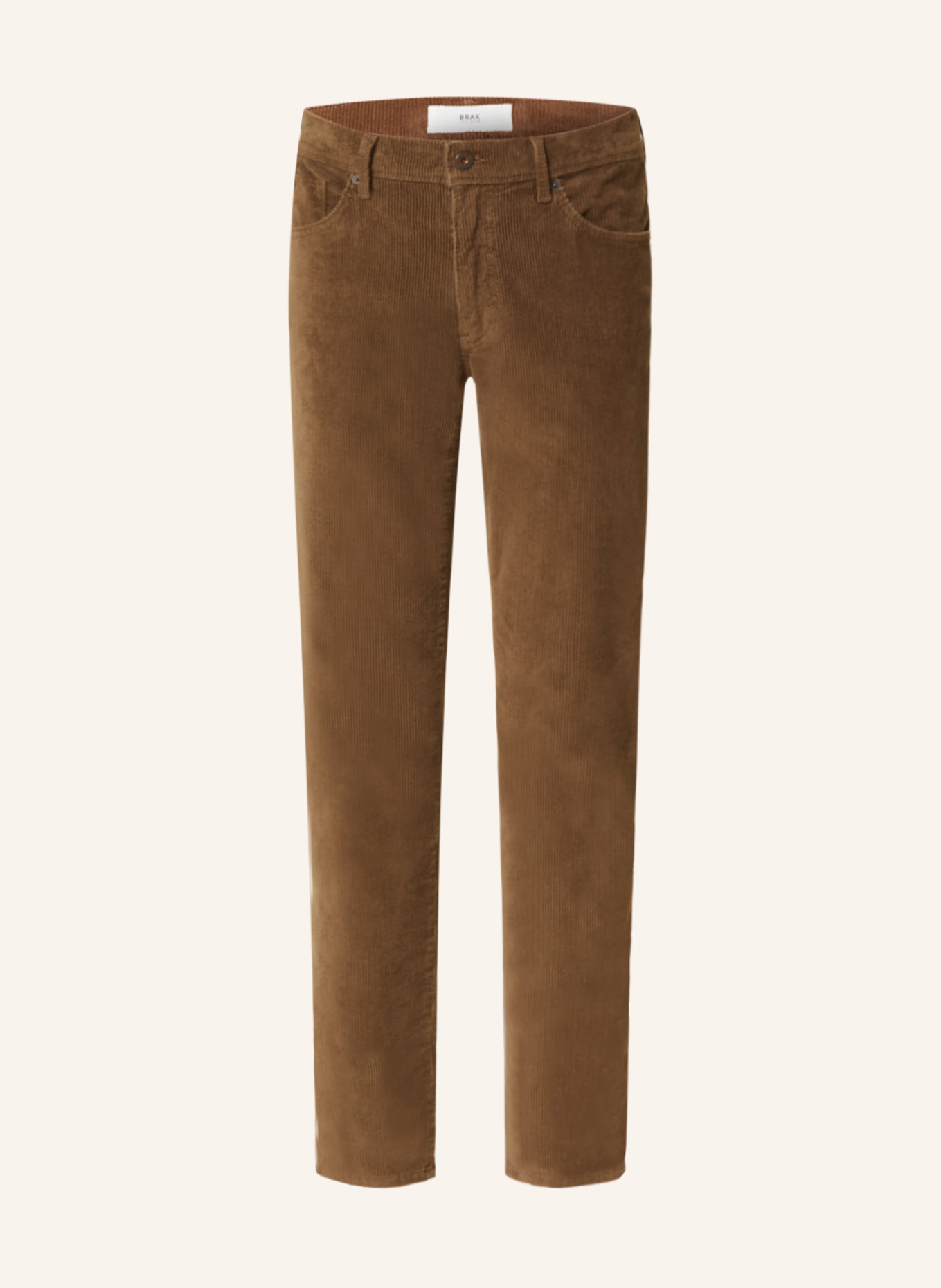 BRAX Corduroy trousers CADIZ straight fit, Color: 55 COLD BREW (Image 1)
