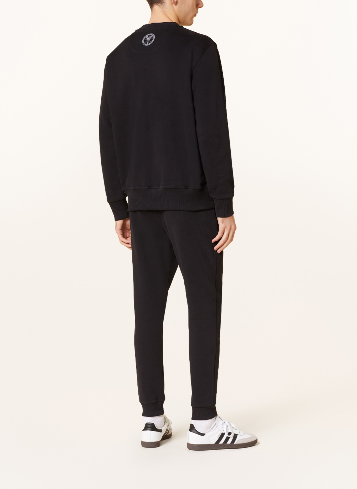 CARLO COLUCCI Sweatpants, Color: BLACK (Image 3)