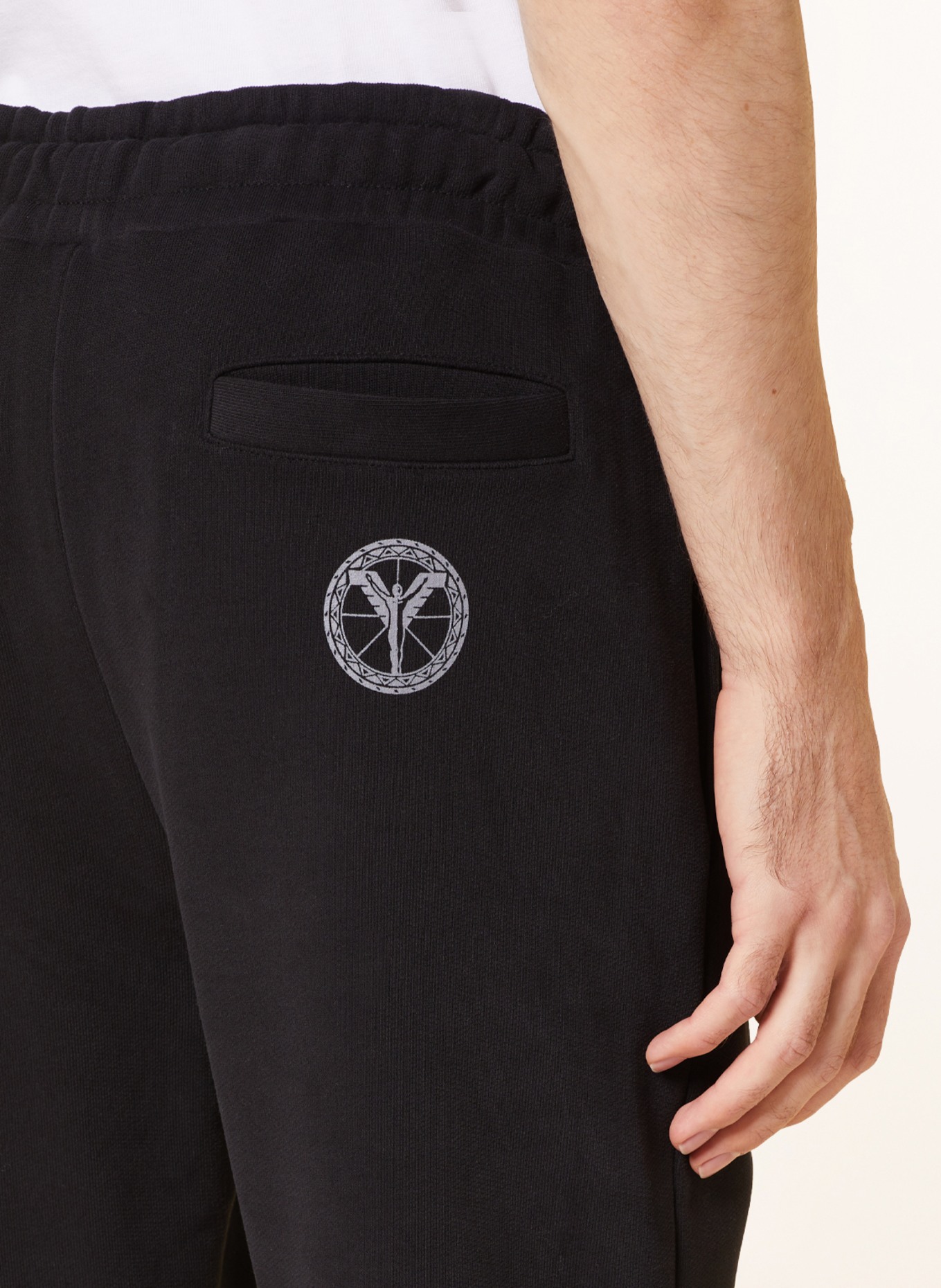 CARLO COLUCCI Sweatpants, Color: BLACK (Image 6)