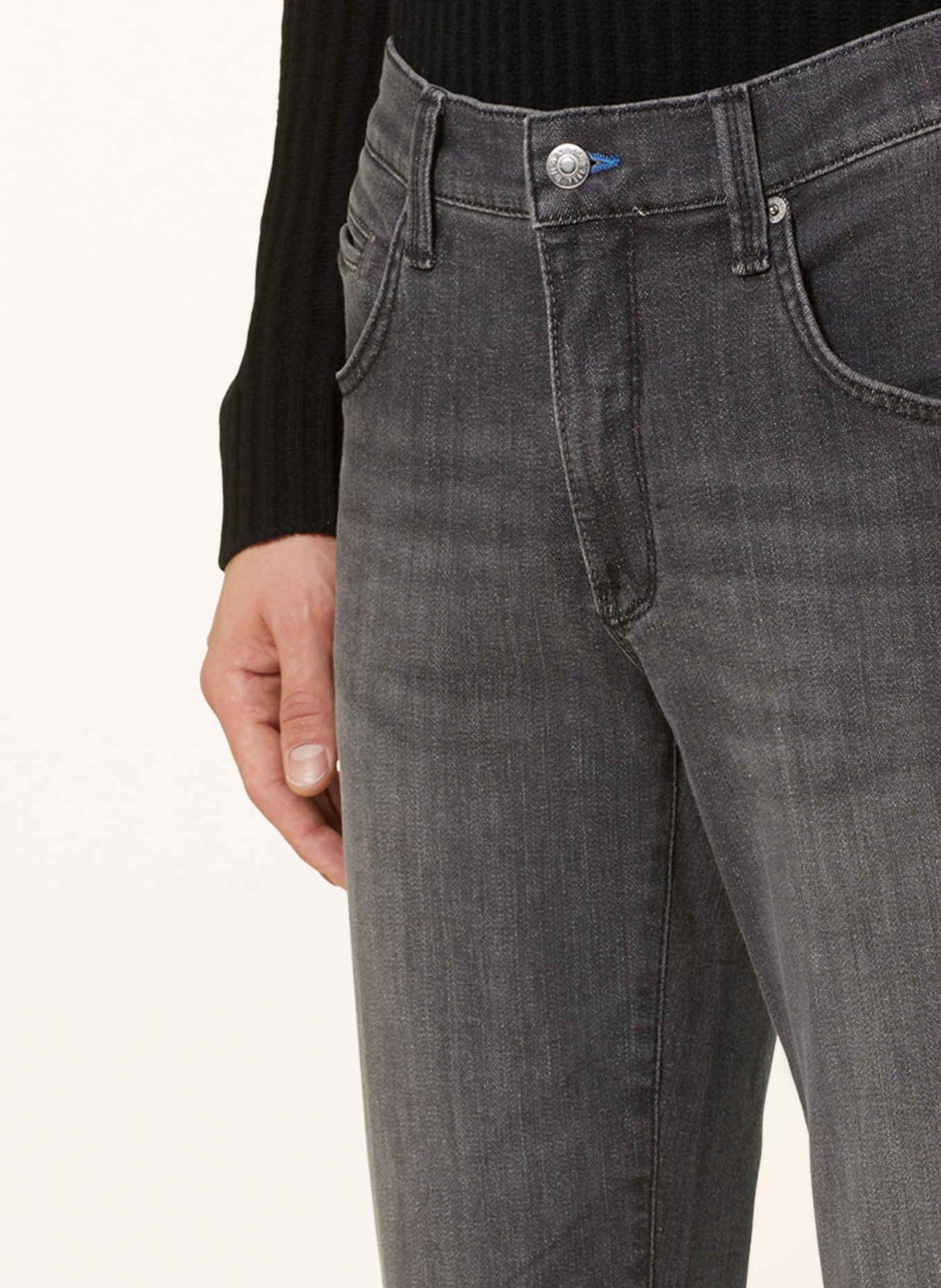 BRAX Jeans CADIZ Straight Fit, Farbe: 05 SLATE GREY USED (Bild 5)