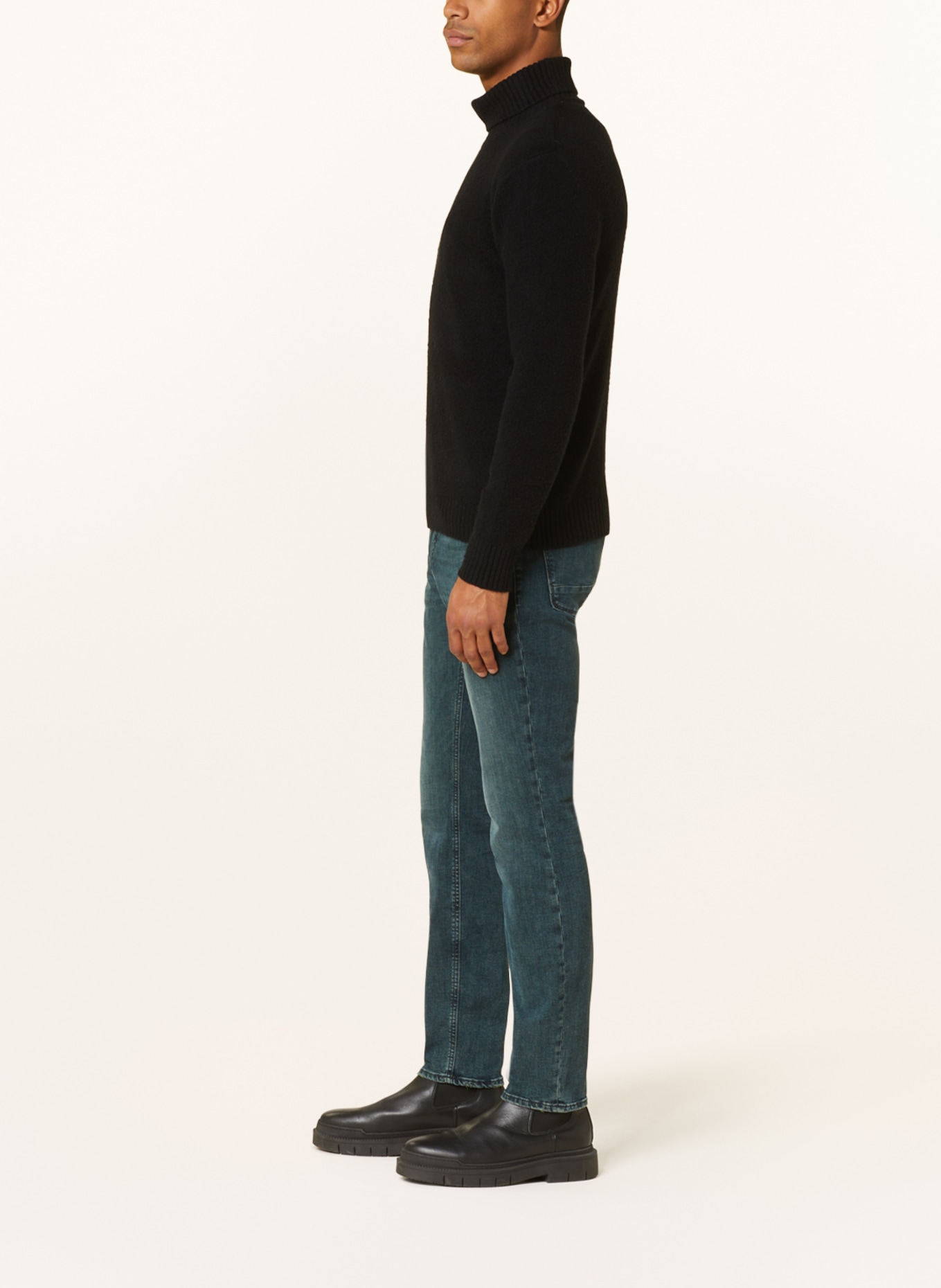 BRAX Jeans CHRIS slim fit, Color: 13 FOREST BLUE USED (Image 4)