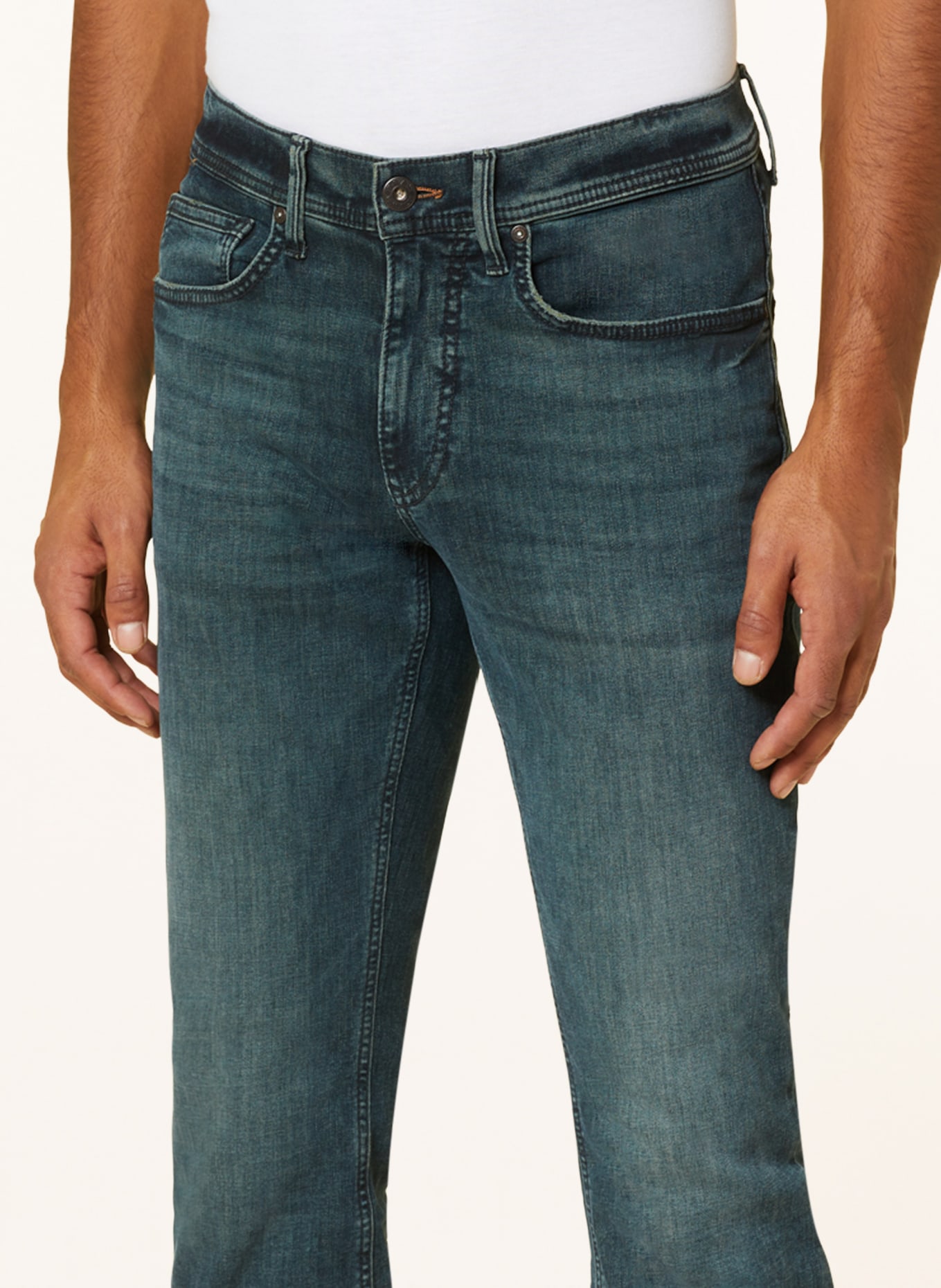BRAX Jeans CHRIS Slim Fit, Farbe: 13 FOREST BLUE USED (Bild 5)