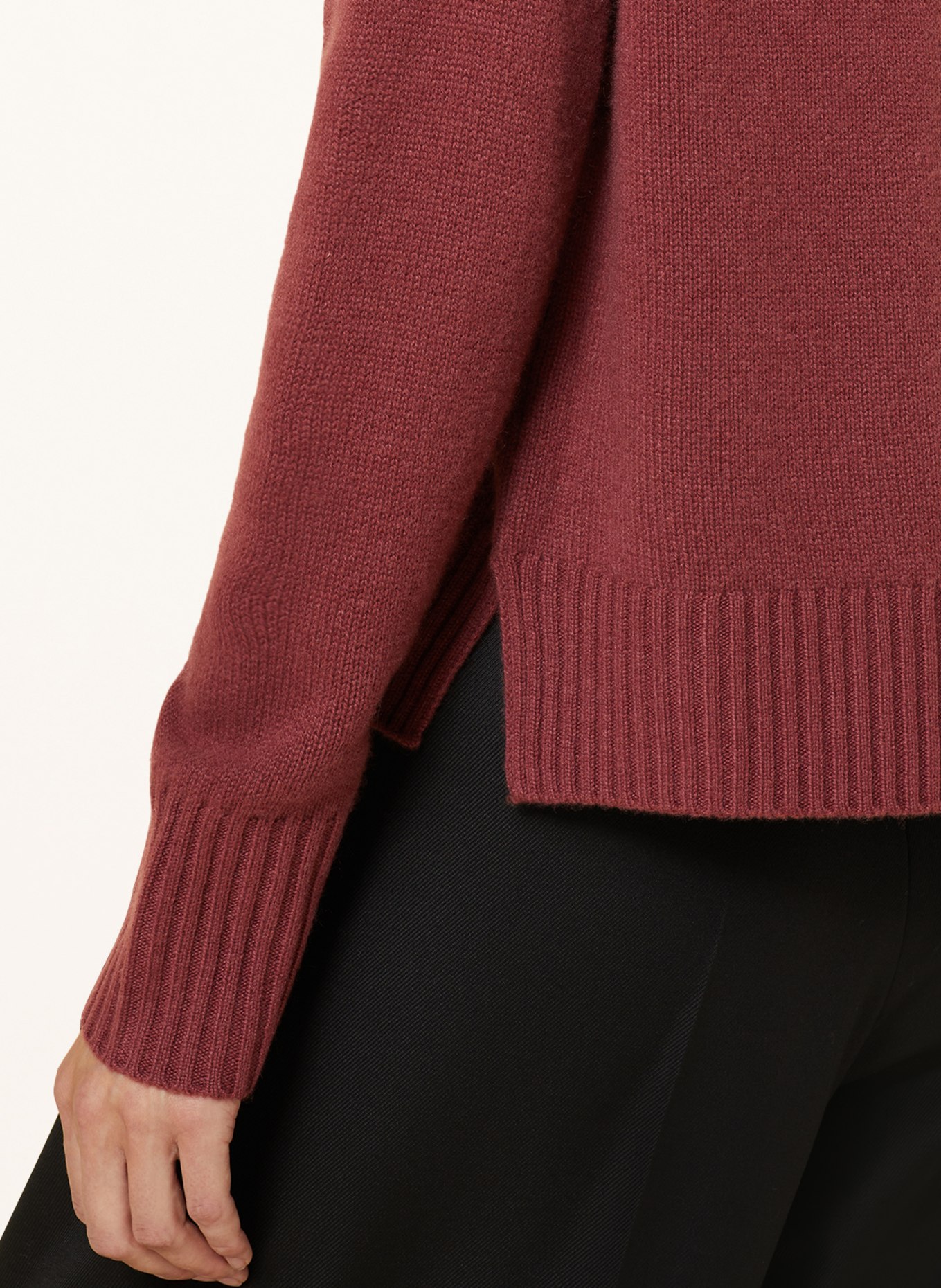 MRS & HUGS Cashmere-Pullover, Farbe: DUNKELROT (Bild 5)
