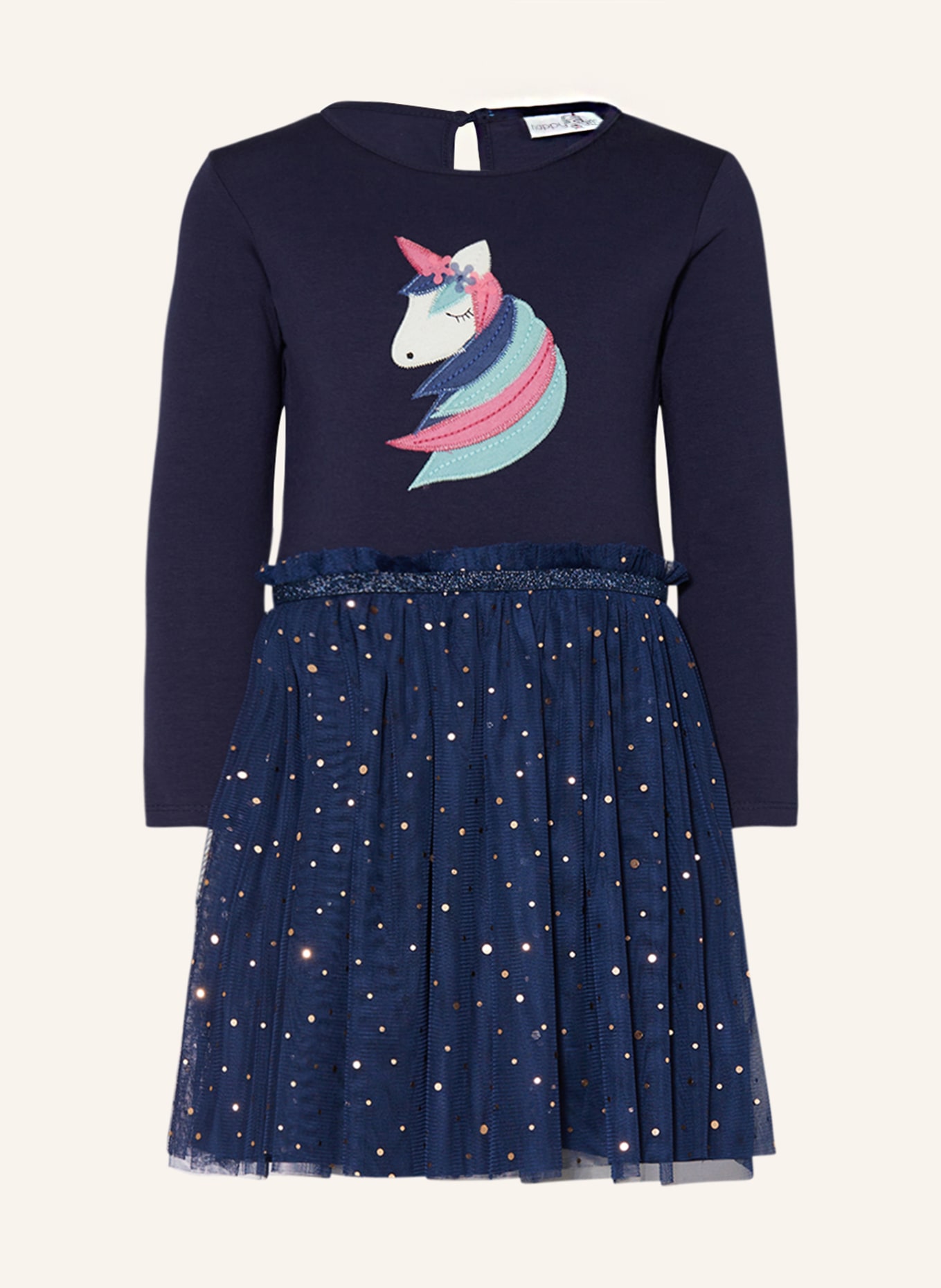 happy girls Sukienka z cekinami: NIEBIESKI / JASKRAWY TURKUSOWY / MOCNORÓŻOWY