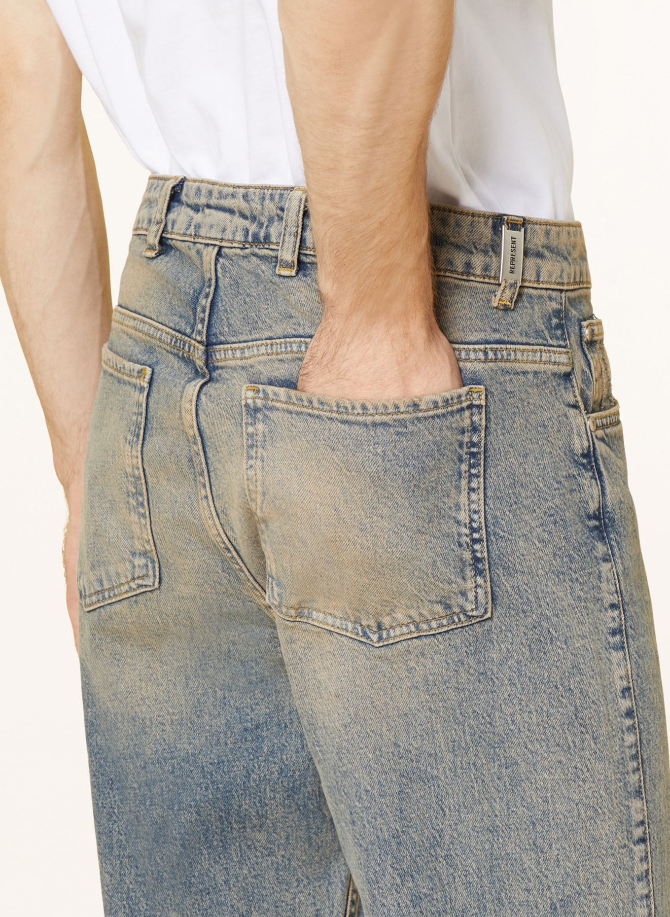 REPRESENT Jeans Straight Fit, Farbe: 57 dust blue (Bild 6)