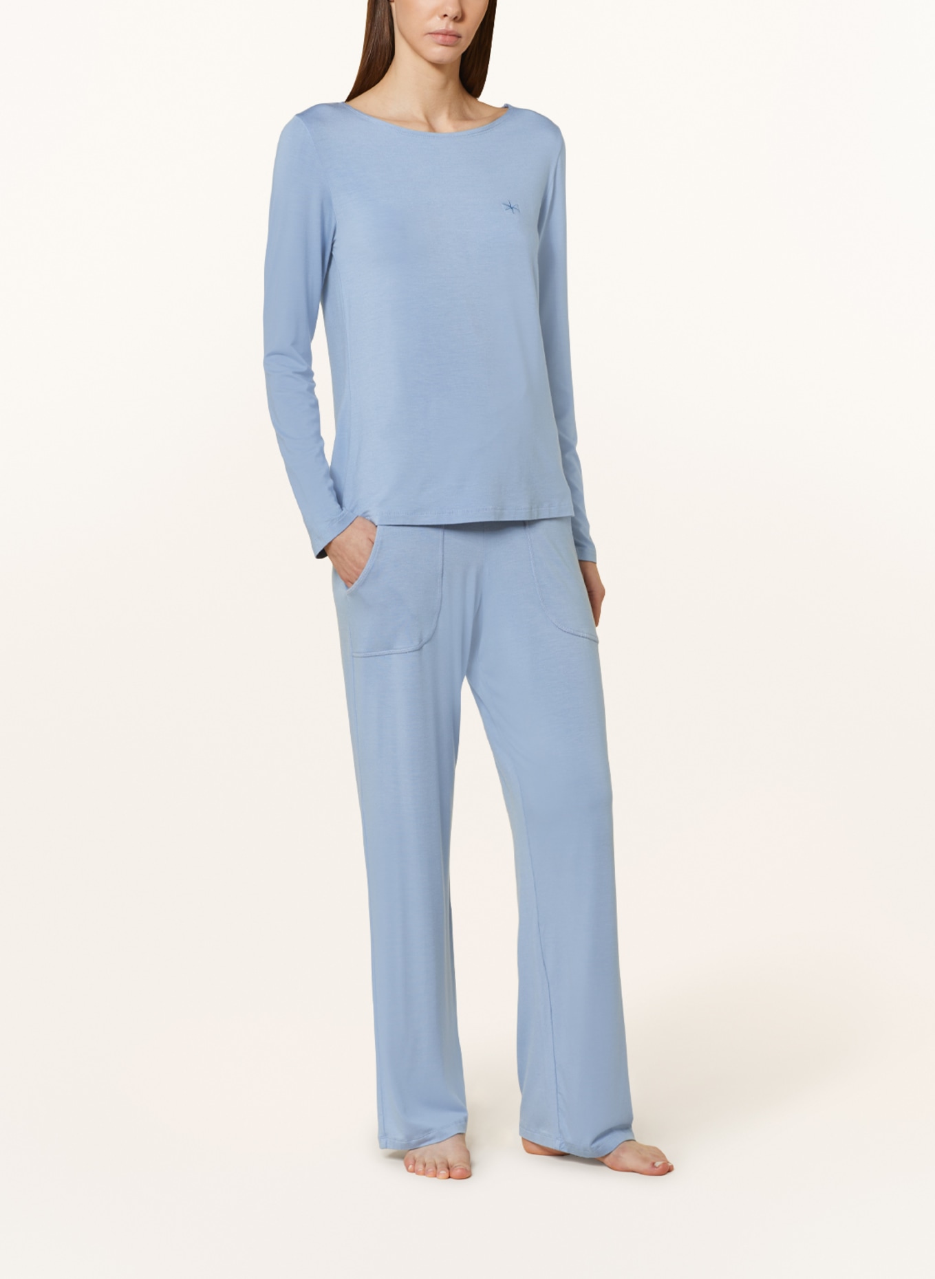 Juvia Pajama shirt, Color: LIGHT BLUE (Image 2)