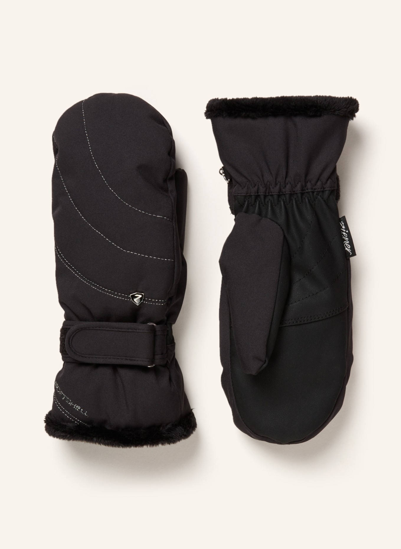 ziener Ski gloves KAHLIA, Color: BLACK (Image 1)