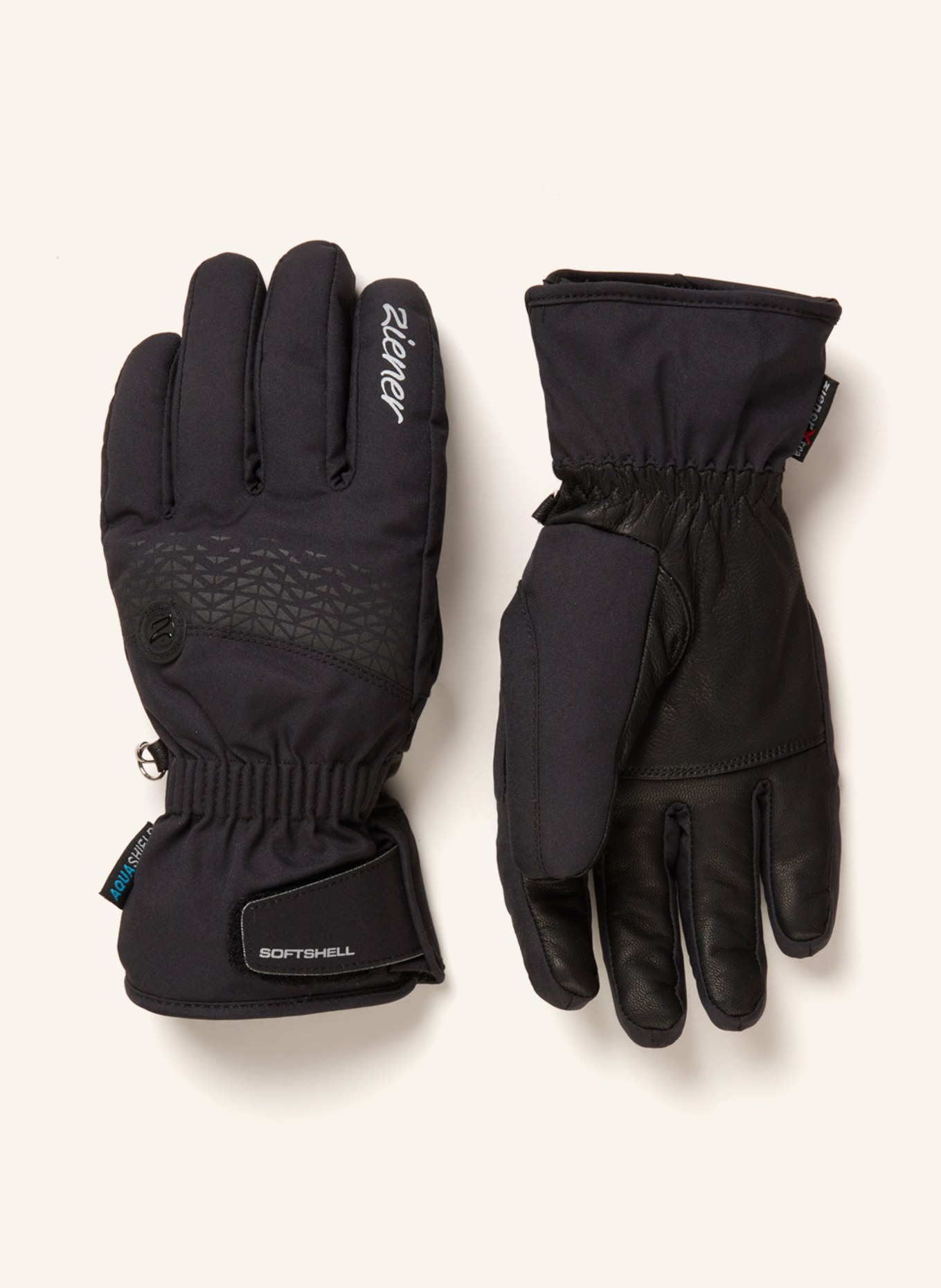 ziener Ski gloves KEONA AS® PR LADY, Color: BLACK (Image 1)