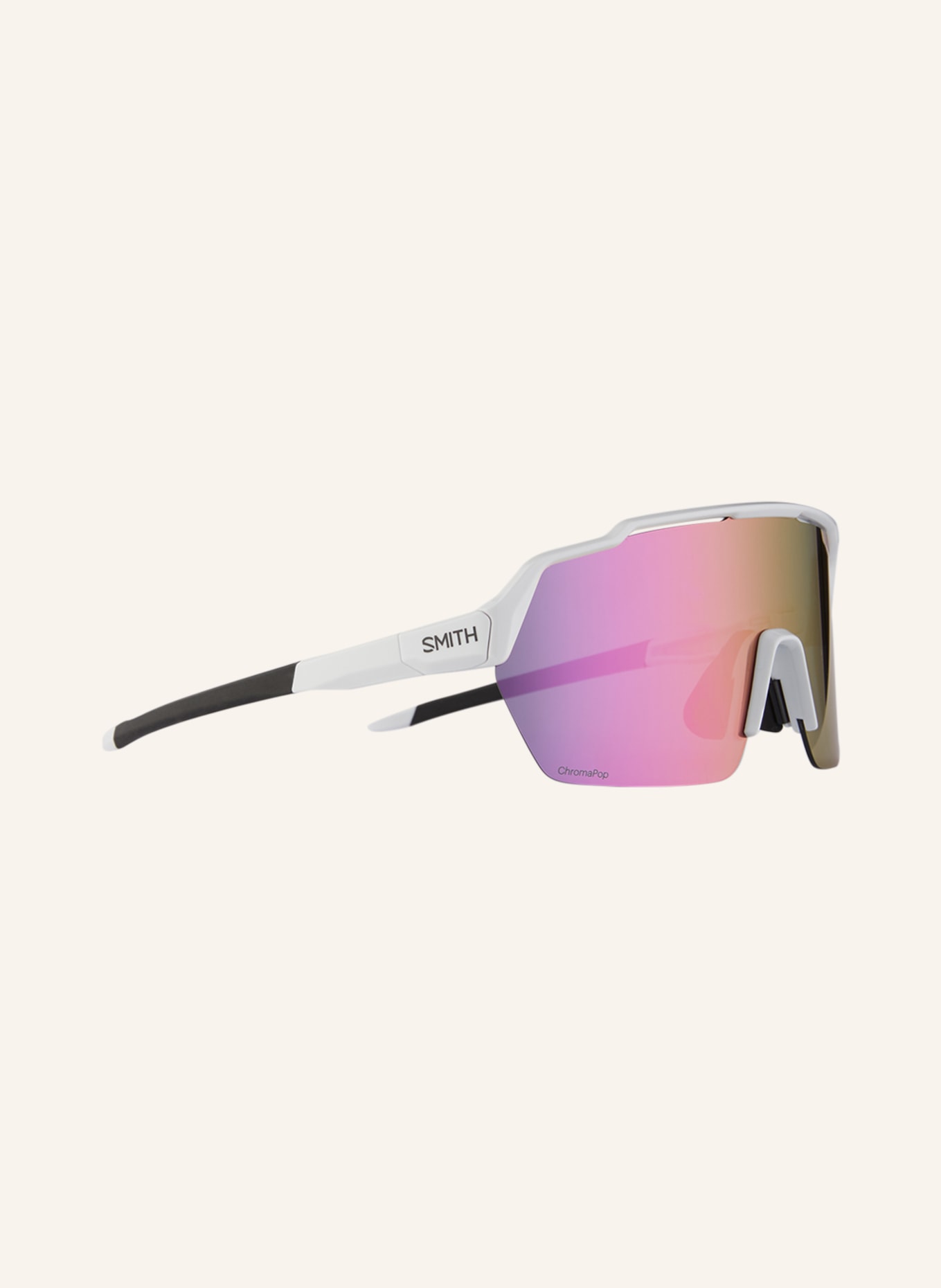 SMITH Cycling glasses SHIFT SPLIT MAG™, Color: ChromaPop Violet Mirror WHITE (Image 3)