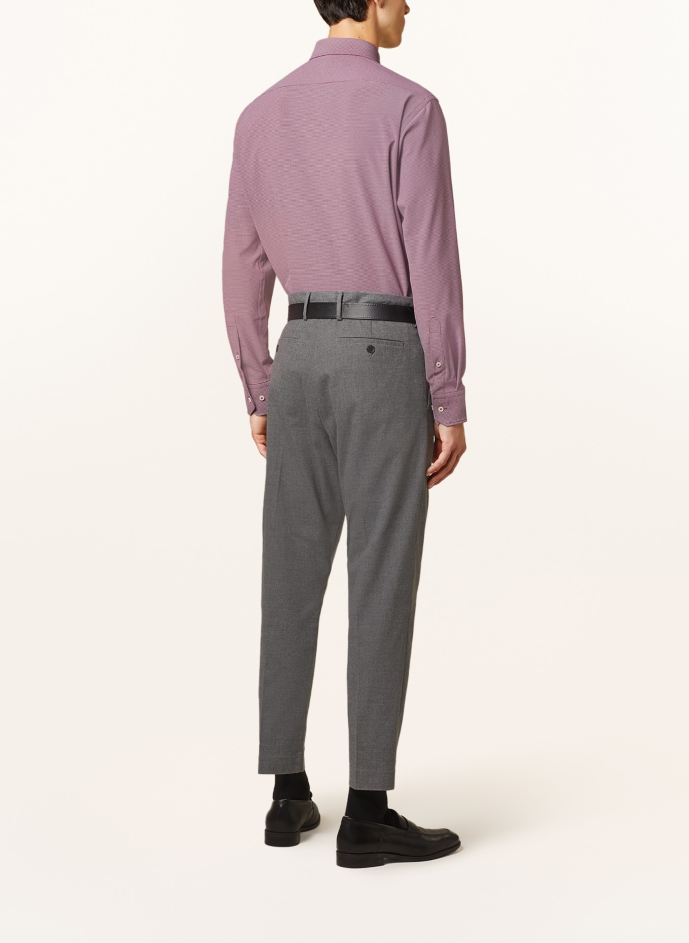 BOSS Hemd P-JOE Regular Fit, Farbe: DUNKELROT (Bild 3)