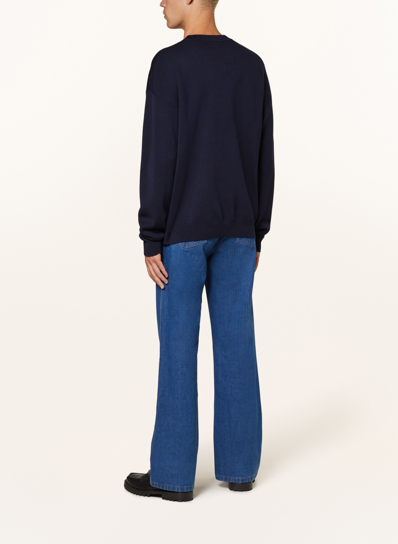 DRÔLE DE MONSIEUR Sweater, Color: DARK BLUE (Image 3)