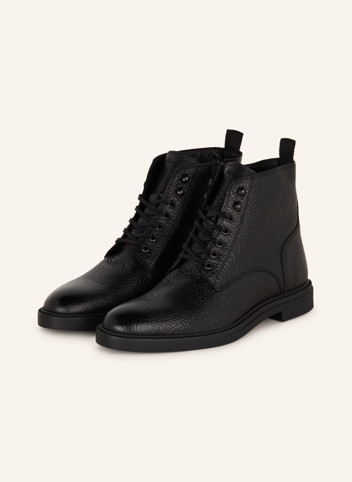BOSS Lace-up boots CALEV, Color: BLACK (Image 1)