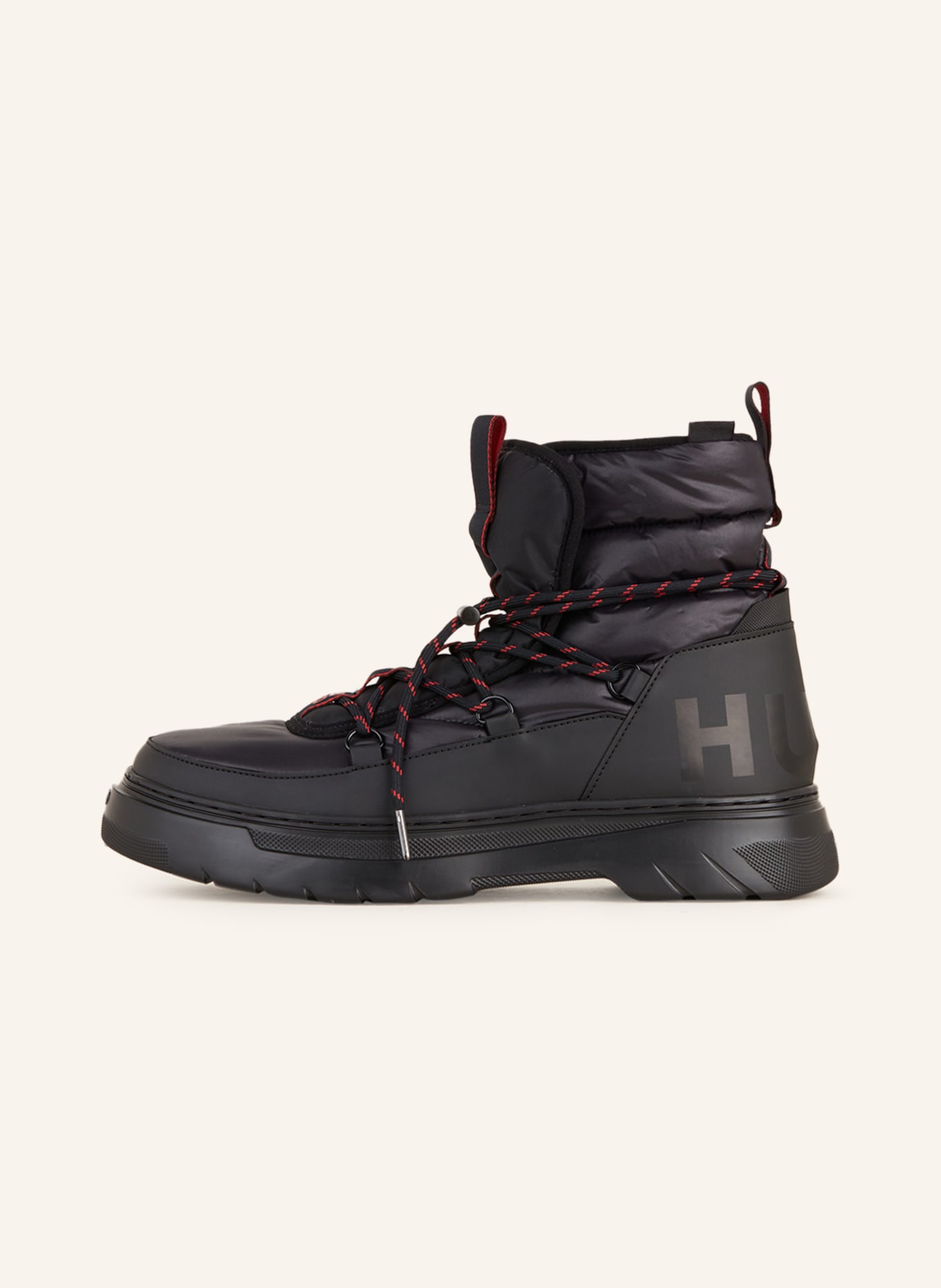 HUGO Lace-up boots URIAN, Color: BLACK (Image 4)