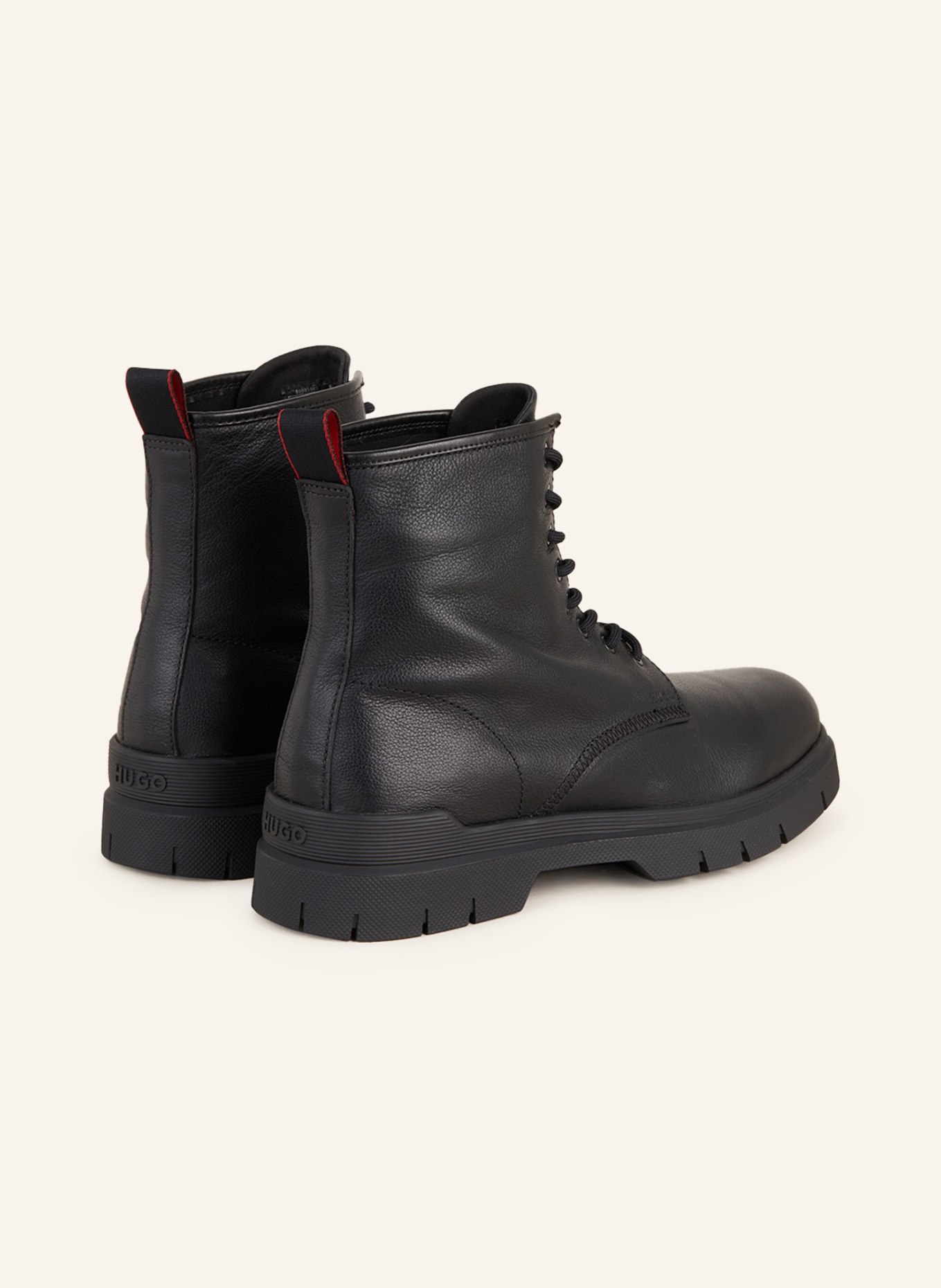 Hugo boss combat boots sale