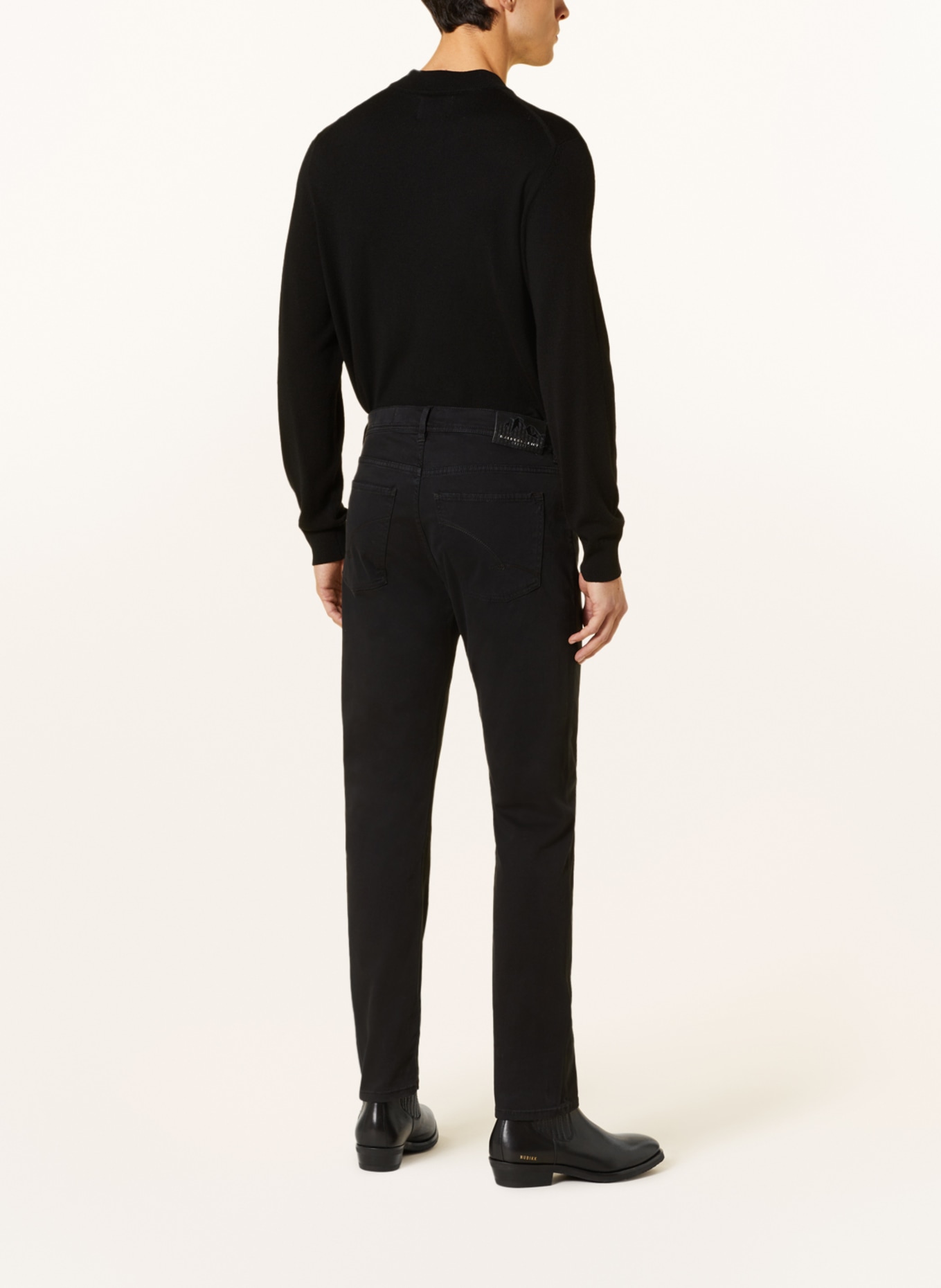 BALDESSARINI Trousers regular fit, Color: BLACK (Image 3)