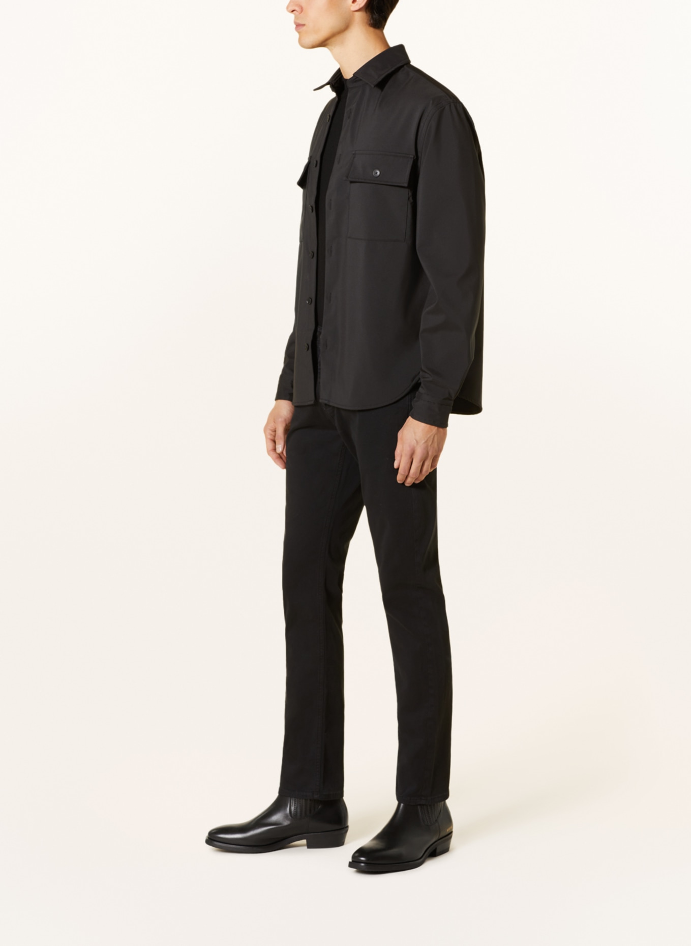 BALDESSARINI Trousers regular fit, Color: BLACK (Image 4)