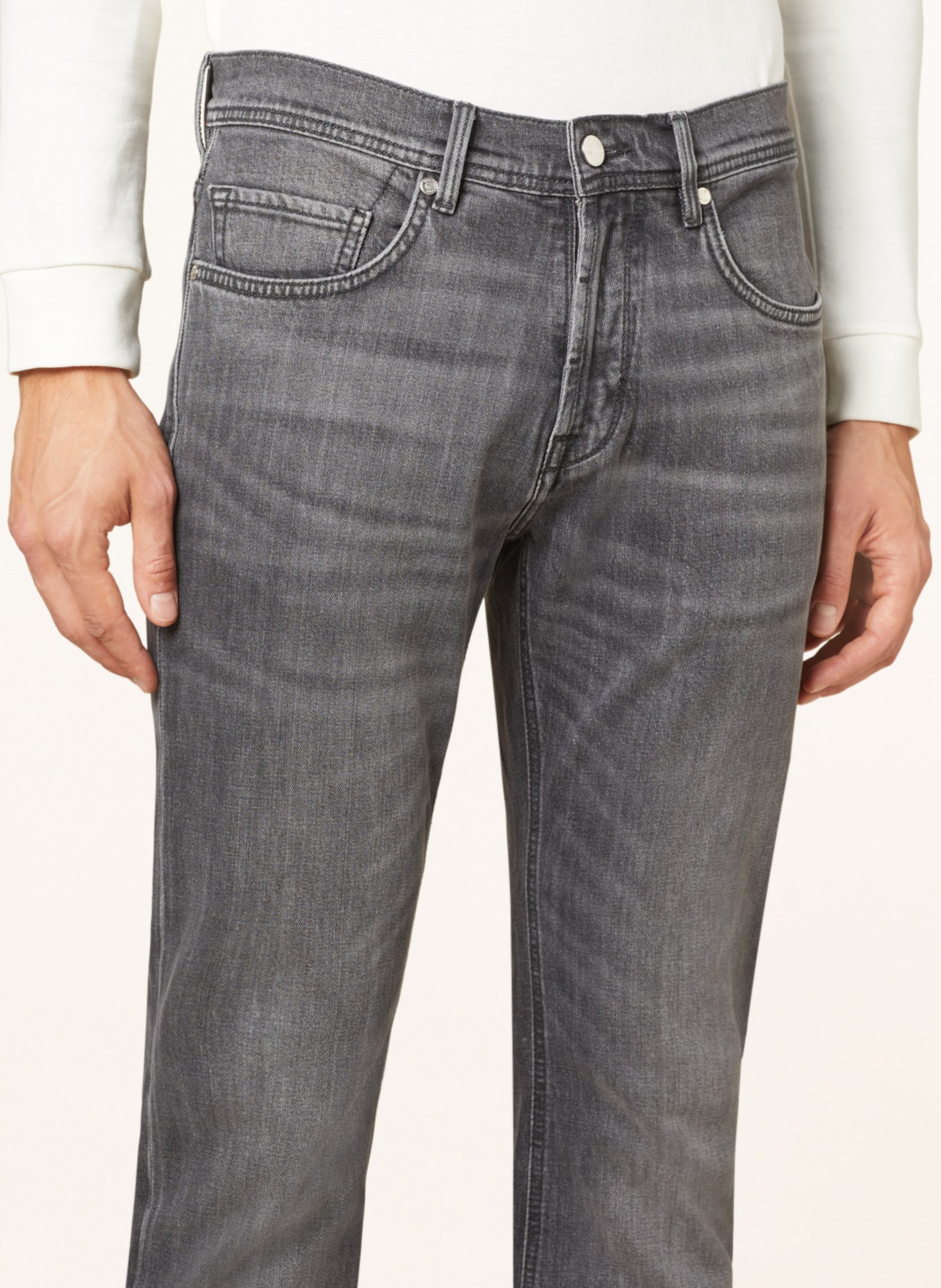BALDESSARINI Jeans Regular Fit, Farbe: 9834 grey used buffies (Bild 5)